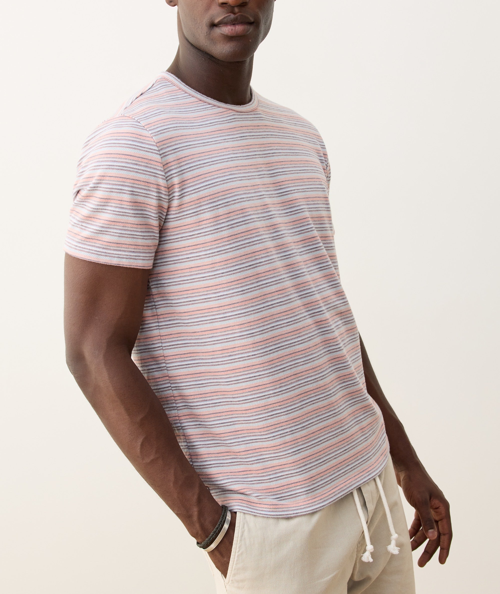 Signature Jacquard Crew Tee