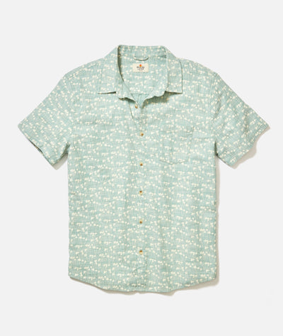 Stretch Selvage Short Sleeve Shirt
