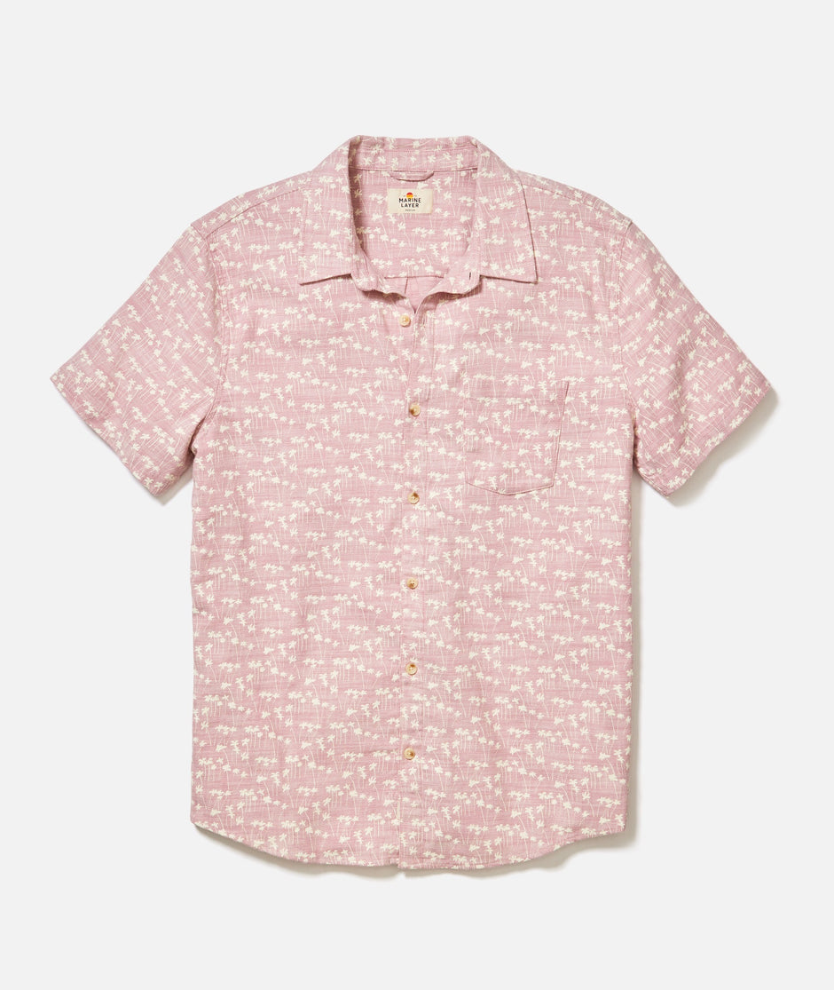 Stretch Selvage Short Sleeve Shirt