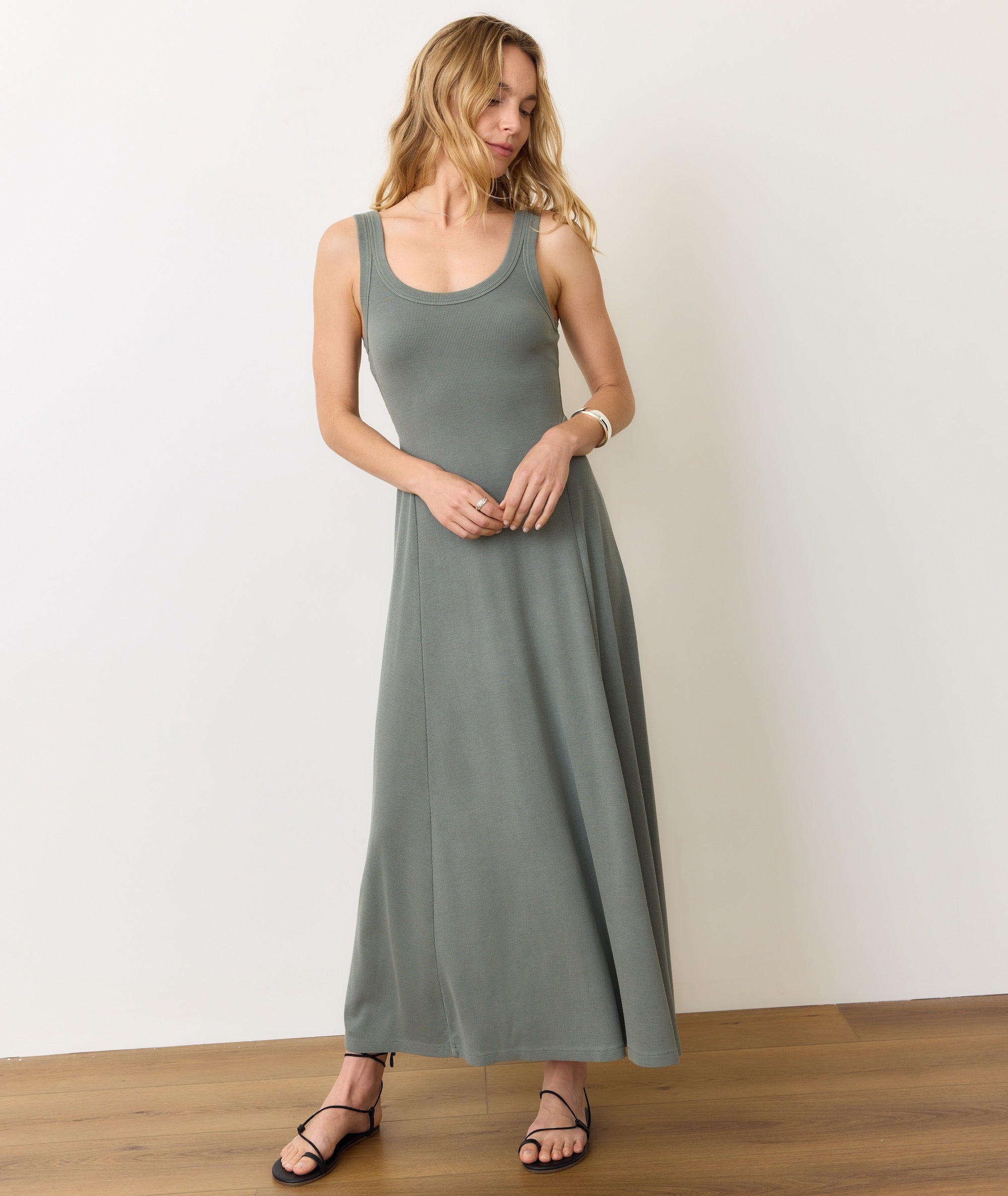 Lexi Rib Sun-In Fit & Flare Dress