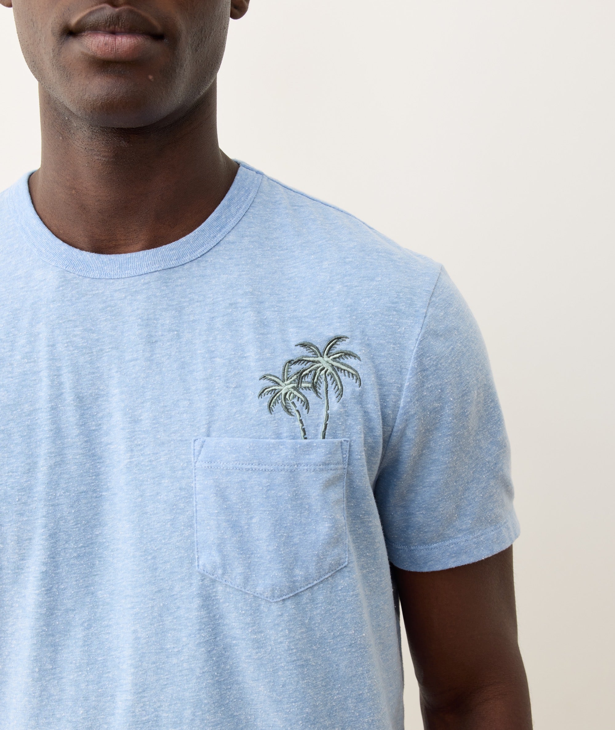 Signature Embroidered Pocket Tee