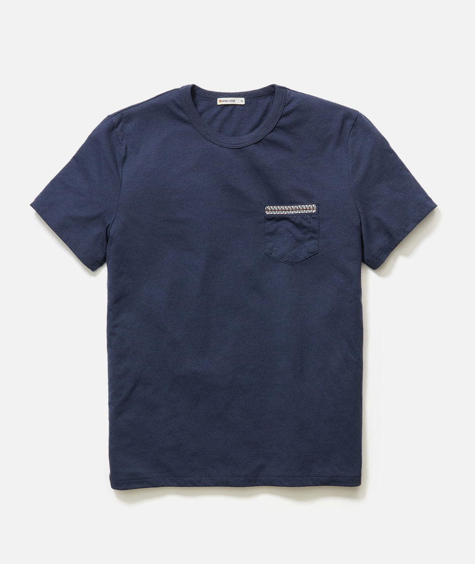 Signature Printed Pocket Tee