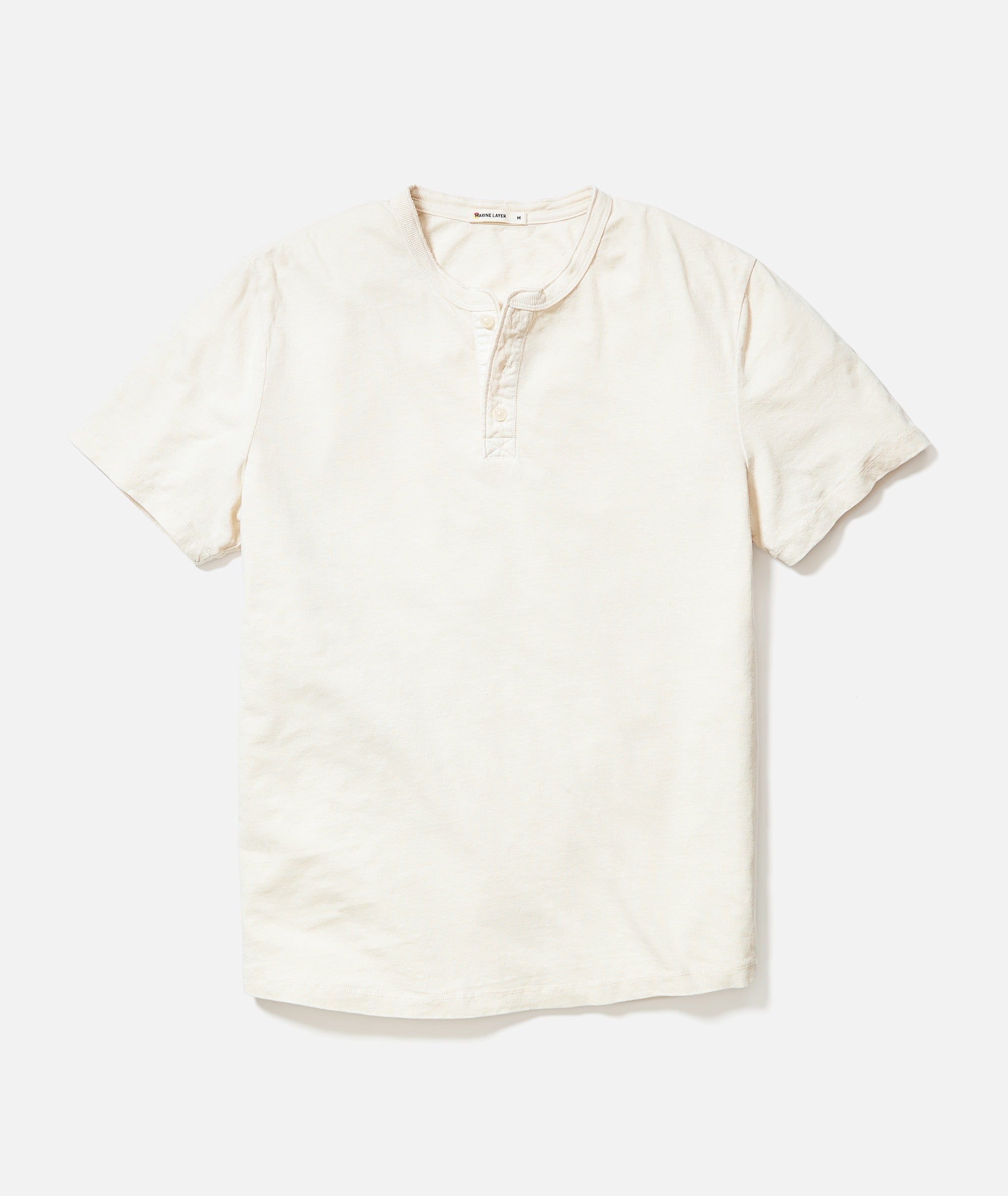 Relaxed Hemp Cotton Henley Marine Layer