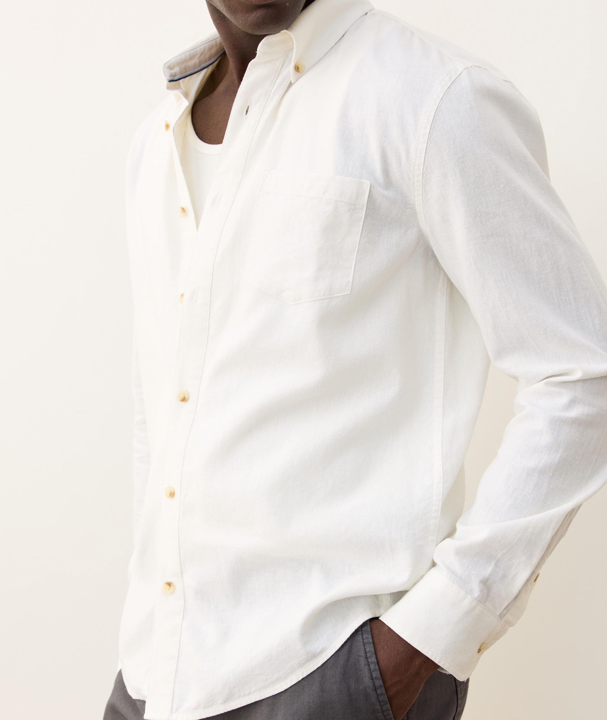 Better-Than-Linen Long Sleeve Shirt
