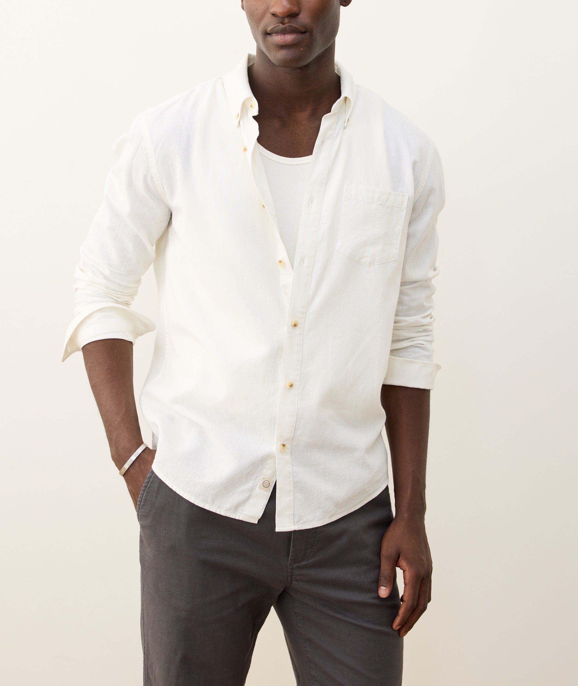 Better-Than-Linen Long Sleeve Shirt