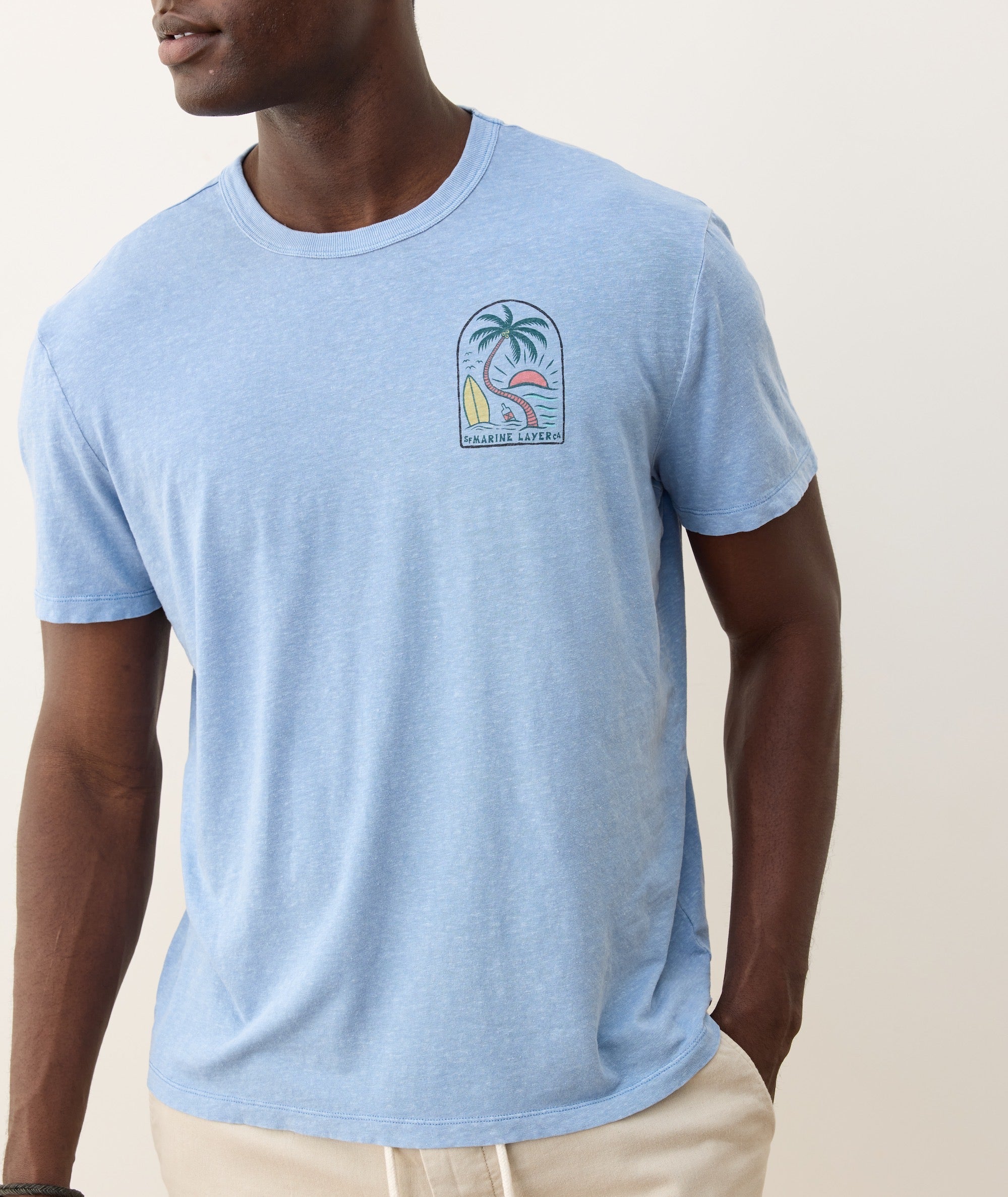 Graph Tee Relaxed Hemp Graphic Tee – Marine Layer