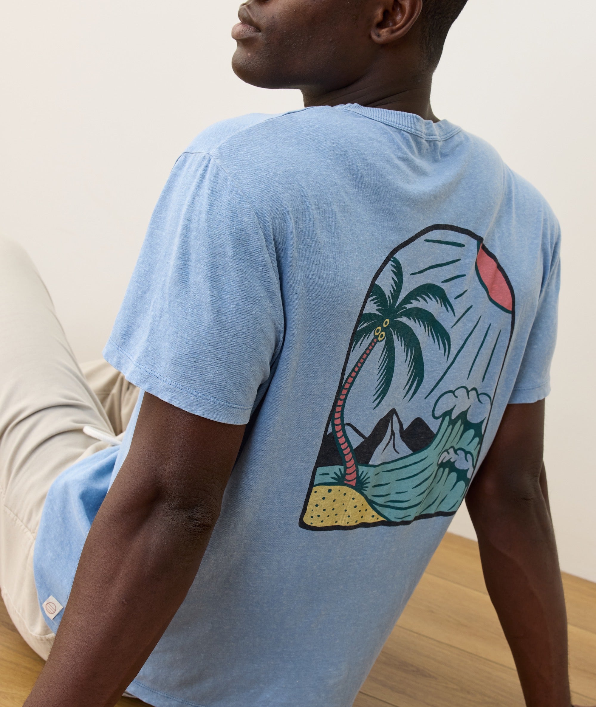 Relaxed Hemp Graphic Tee