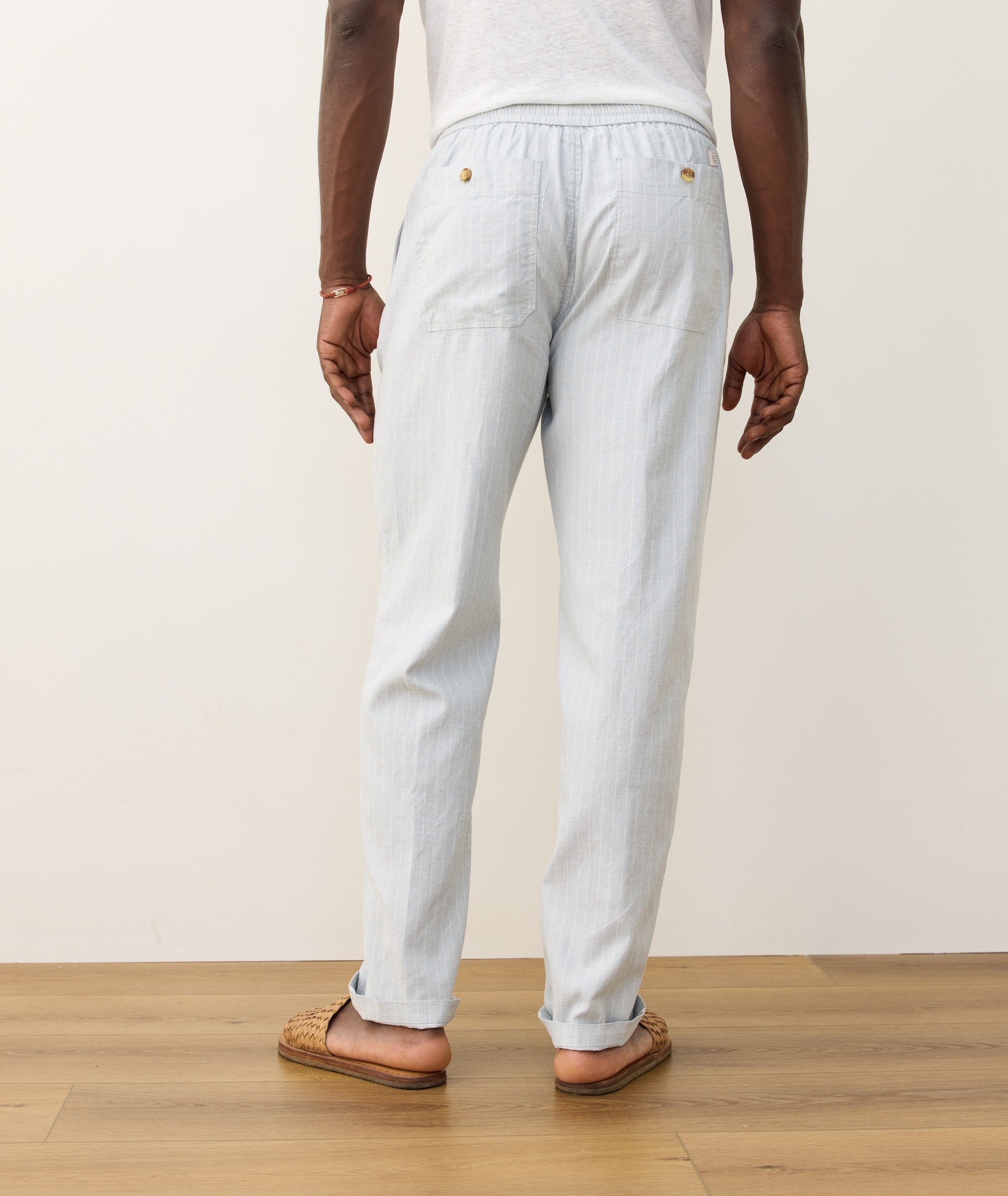 Marine Layer Saturday Hemp Beach Pant - Grey Stripe Grey Mist Stripe / Extra Large Marine Layer Saturday Hemp Beach Pant - Grey Stripe Grey Mist Stripe / Extra Large