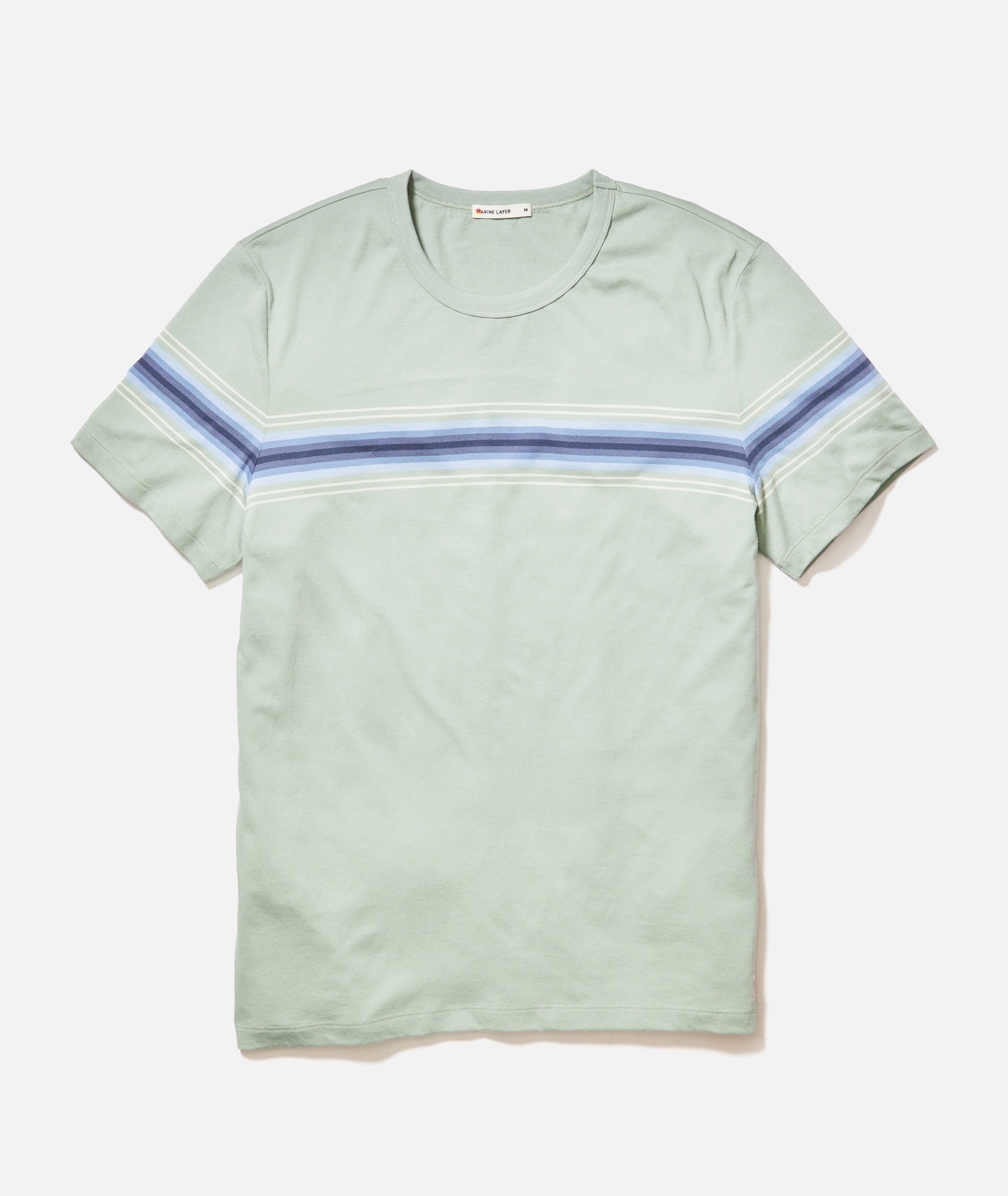 Signature Crew Stripe Tee