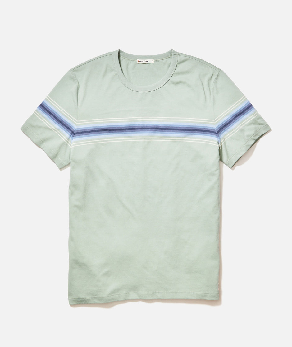 Signature Crew Stripe Tee