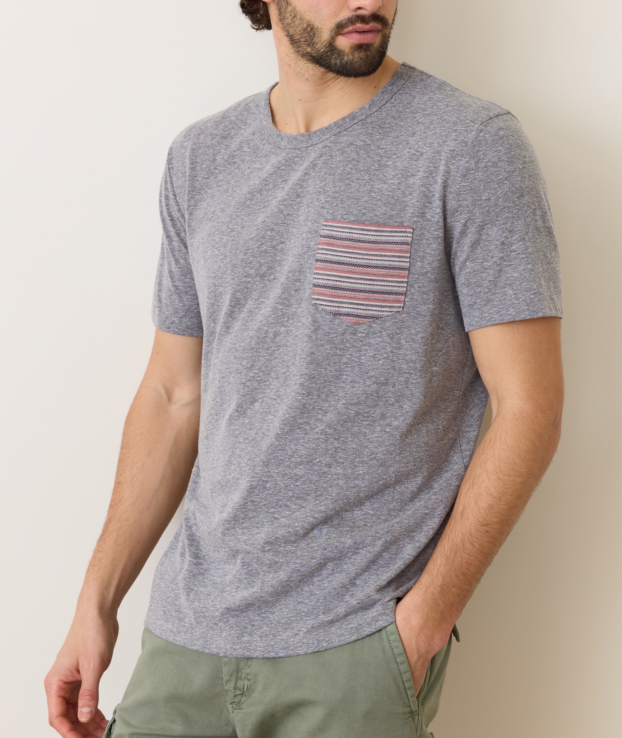 Signature Printed Pocket Tee