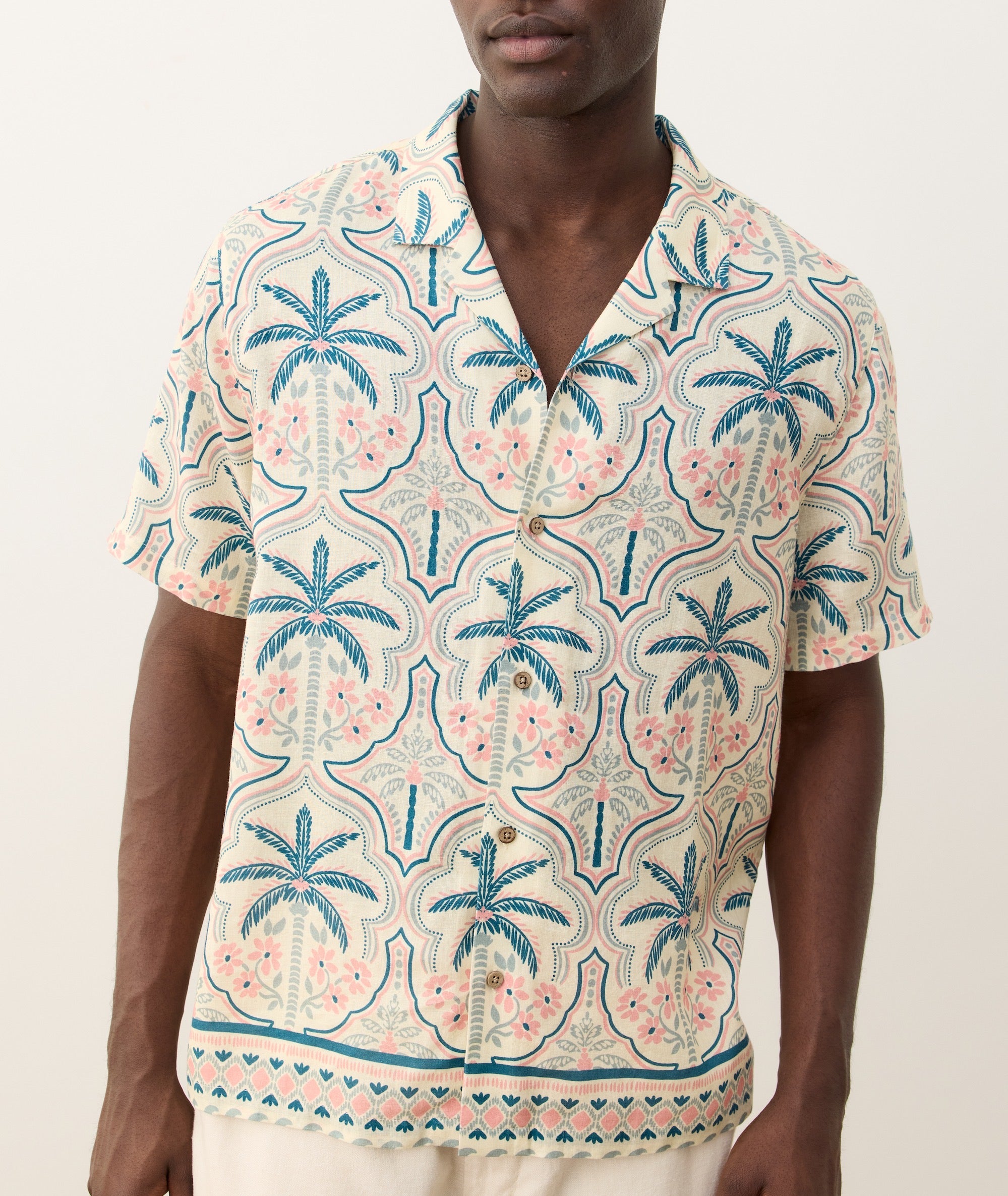Tencel Linen Resort Shirt