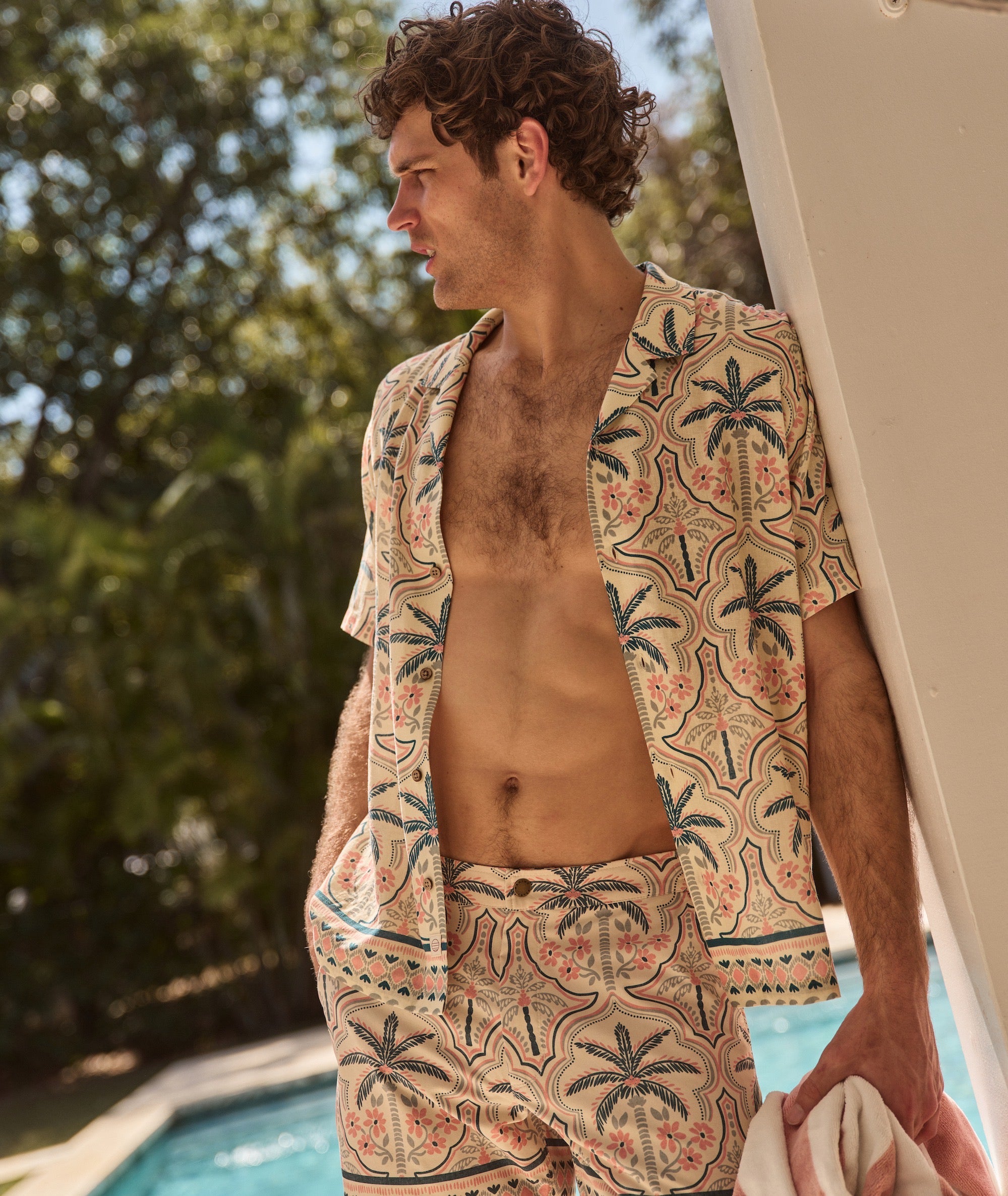 Tencel Linen Resort Shirt