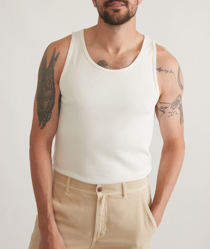Carter Tank Top - Off White main image 0