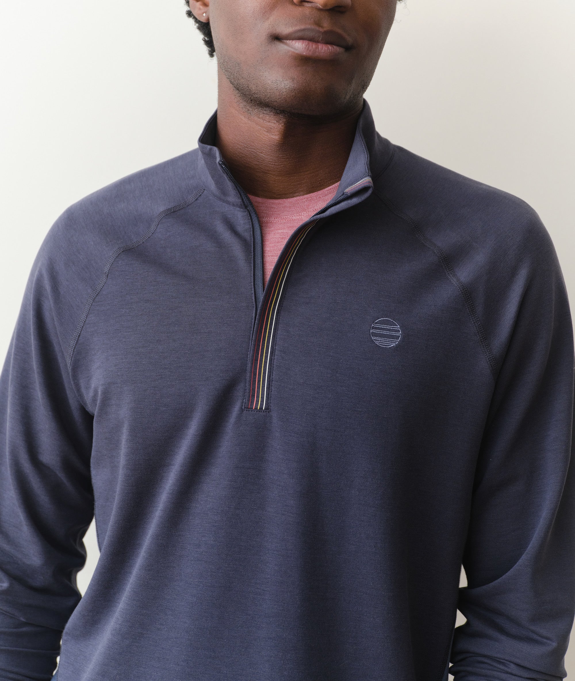 Range Rover Quarter Zip Double Knit Active Quarter Zip – Marine Layer