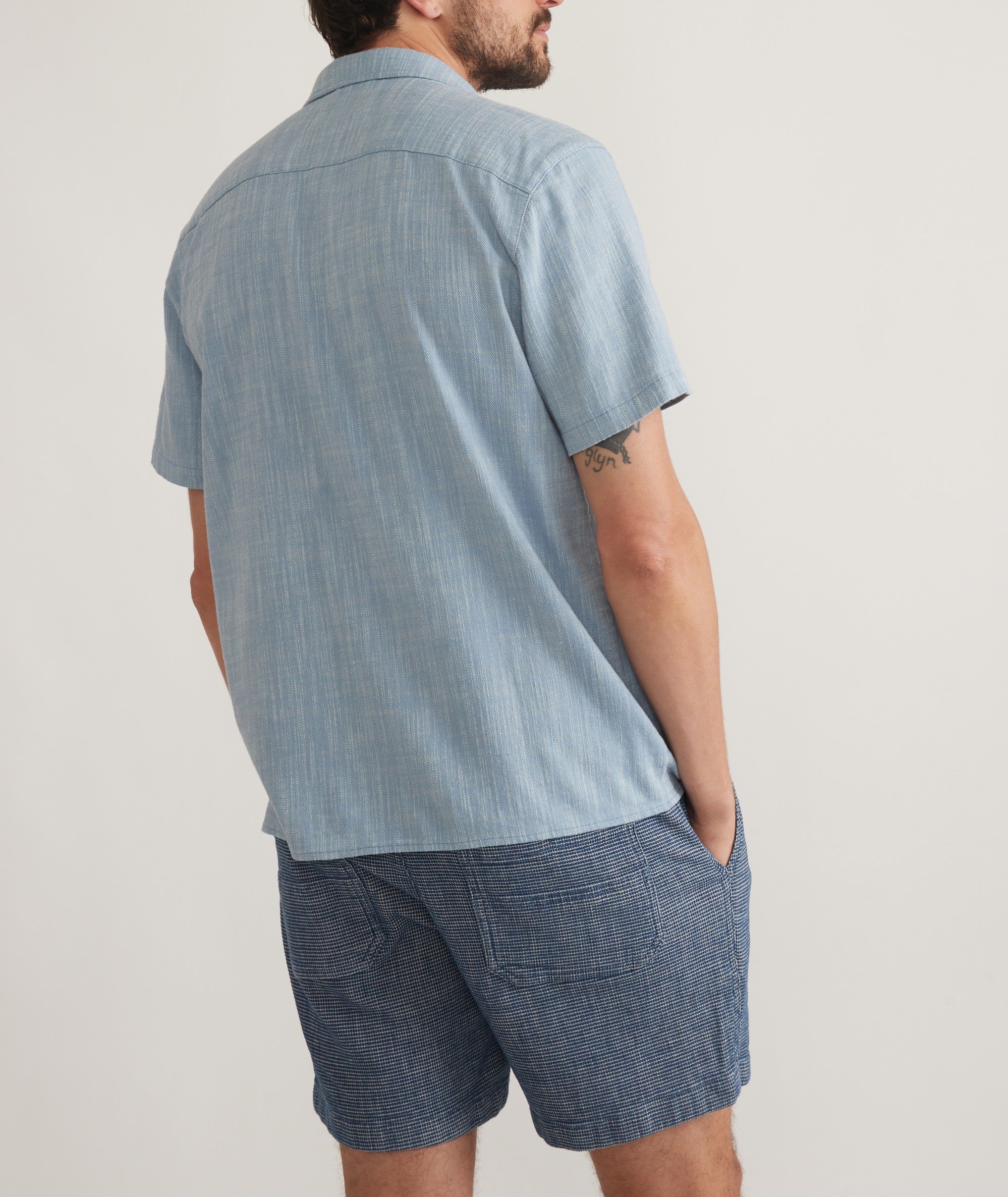 Stretch Selvage Embroidered Resort Shirt – Marine Layer