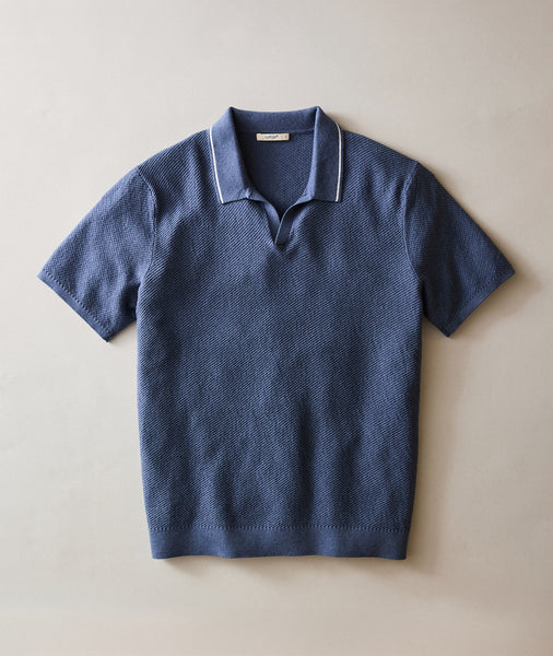 Greyson Sweater Polo – Marine Layer