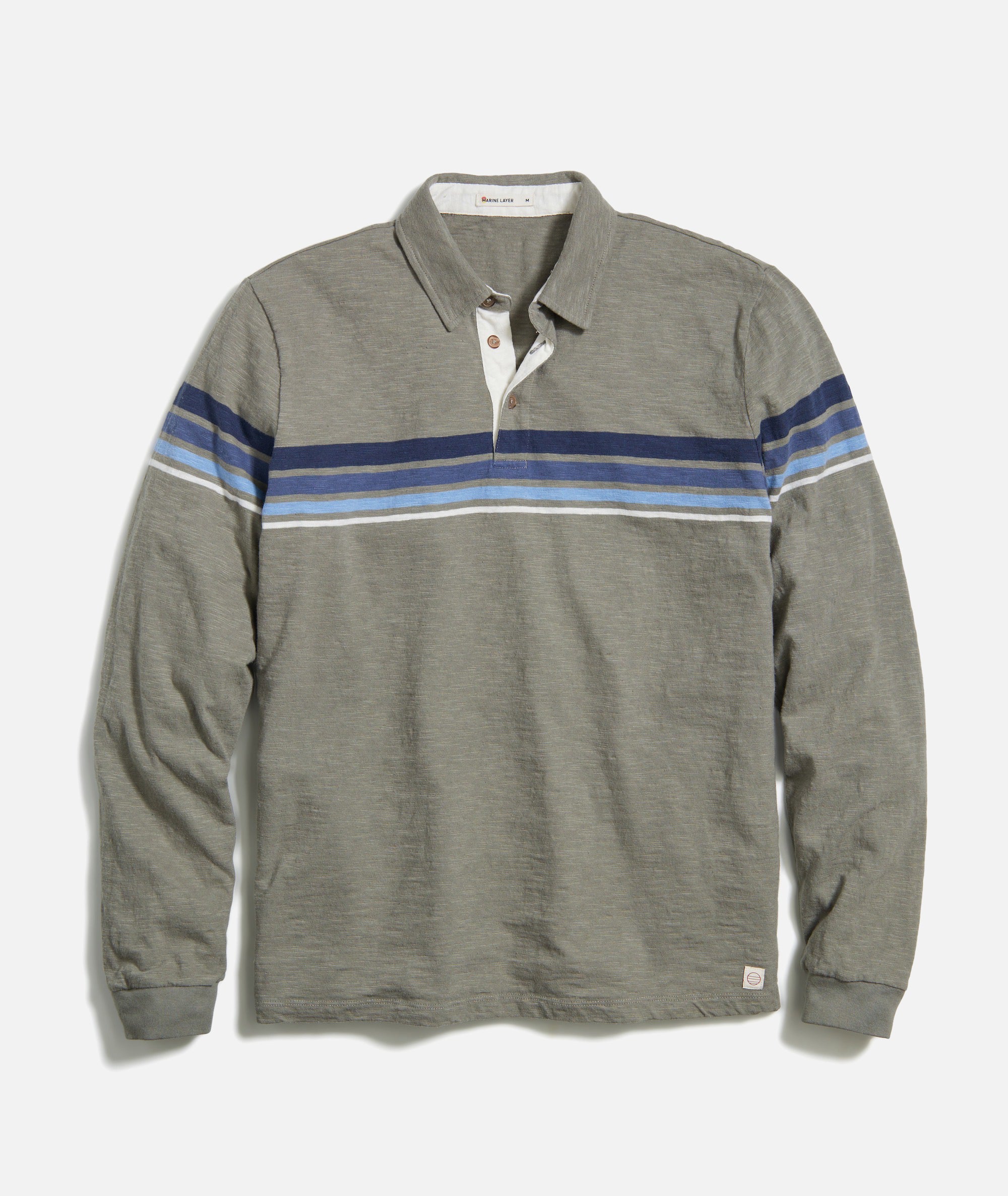 Vintage Heavy Slub Rugby Polo – Marine Layer 