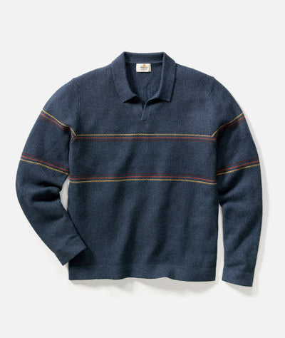 Liam Long Sleeve Sweater Polo