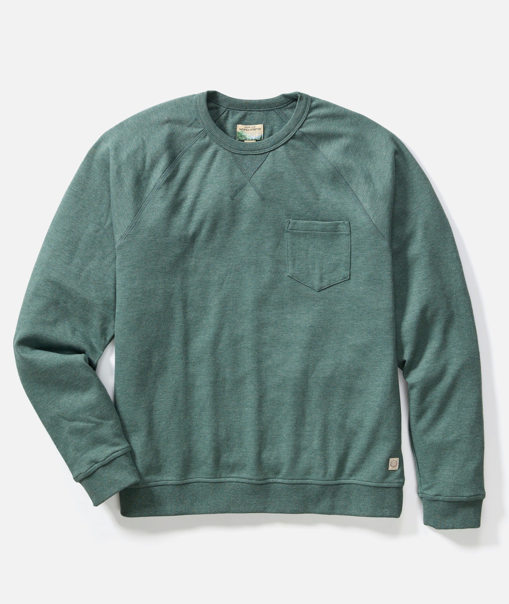 Forest Green Raglan Pacifica Stretch Raglan – Marine Layer