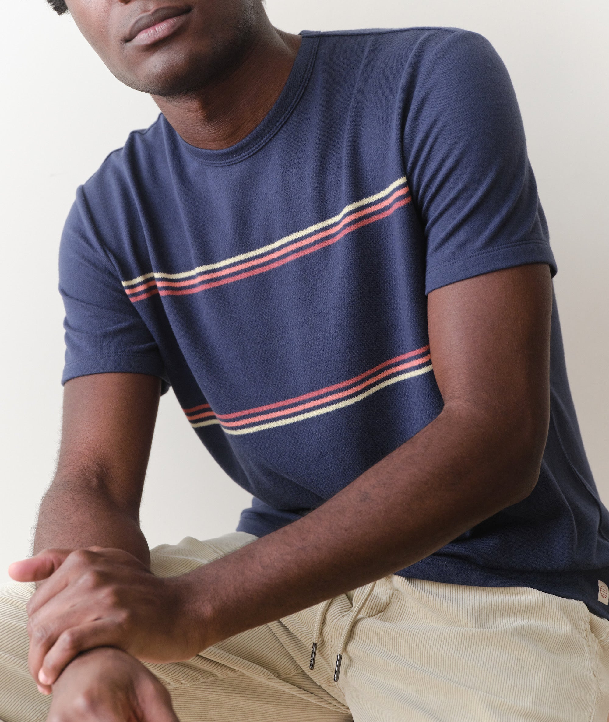 Signature Crew Jacquard Tee