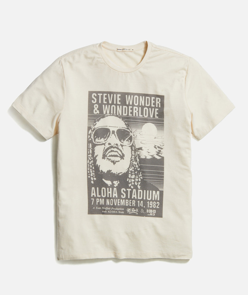 Stevie Wonder Aloha Stadium Unisex Tee