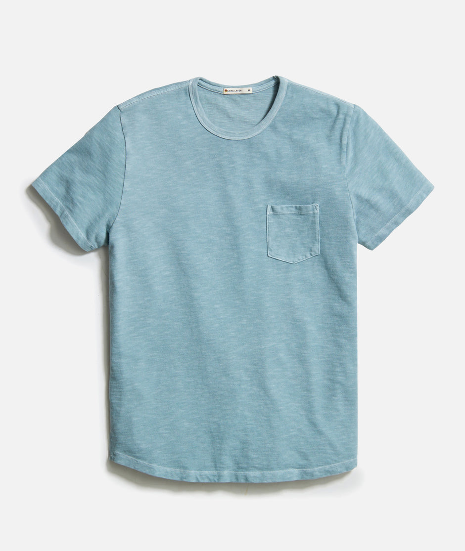 Vintage Heavy Slub Pocket Tee