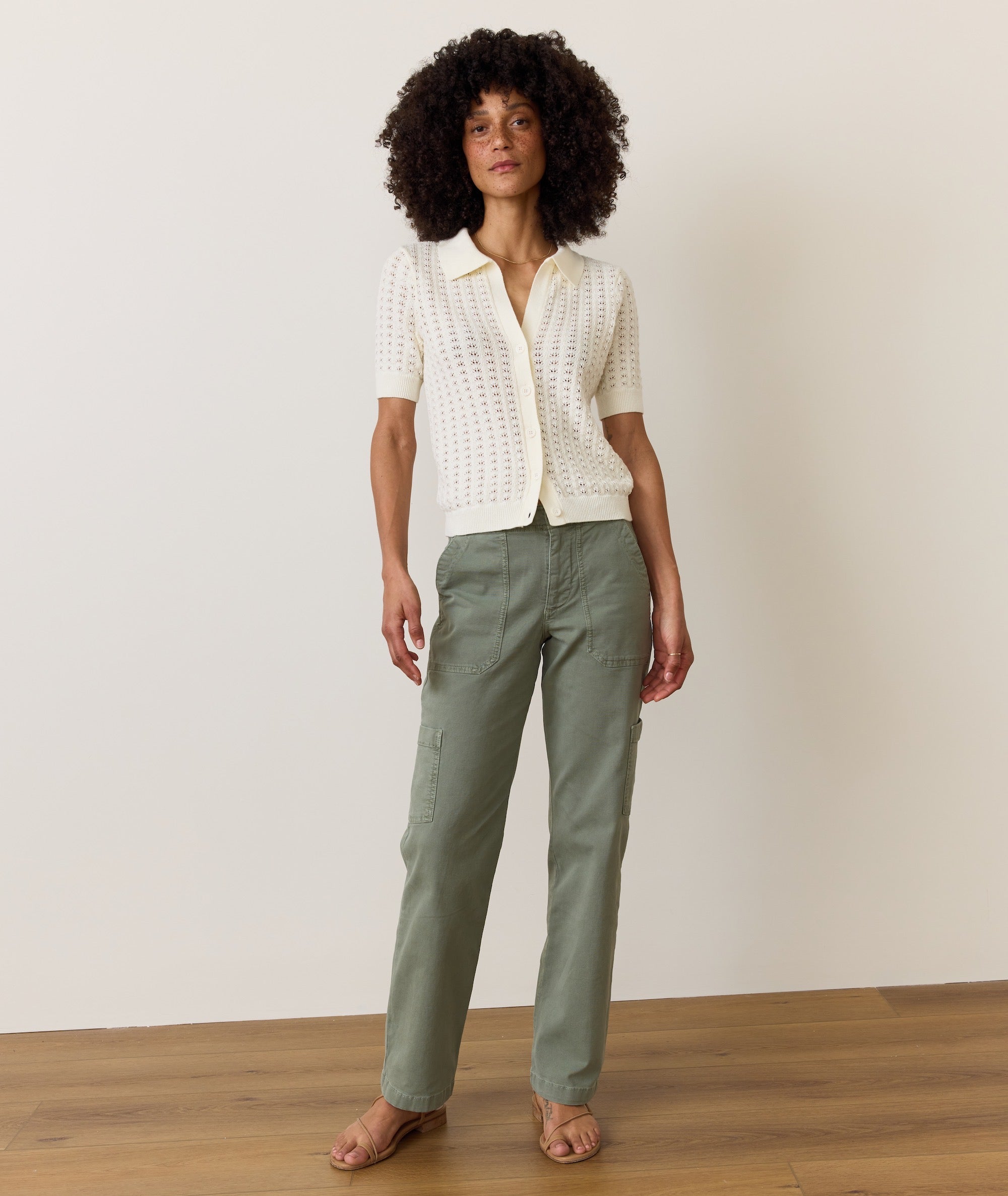 Women's Aria Utility Pants | Vintage Olive | 0 by Marine Layer Women's Aria Utility Pants | Vintage Olive | 0 by Marine Layer