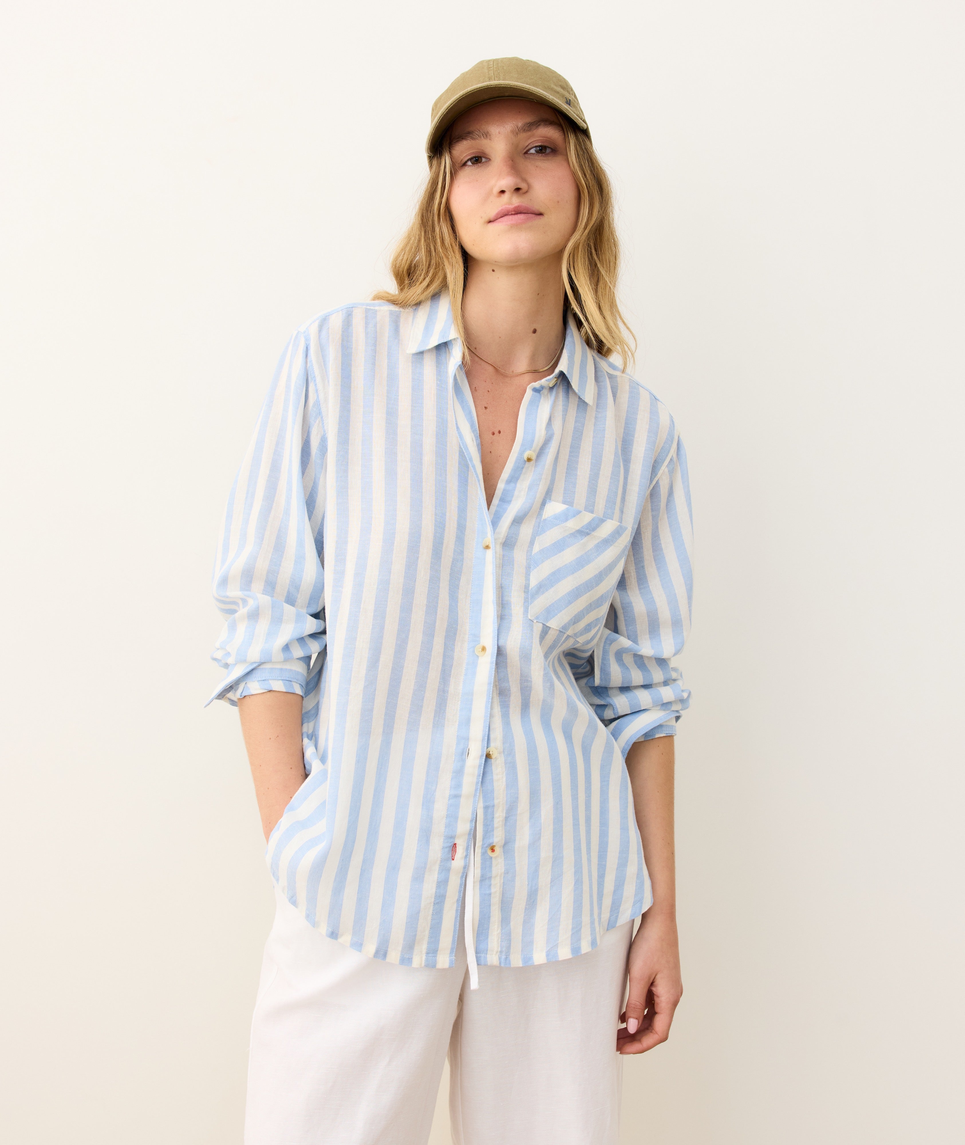Jane Relaxed Linen Shirt