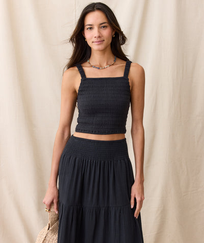 Lila Double Cloth Tank