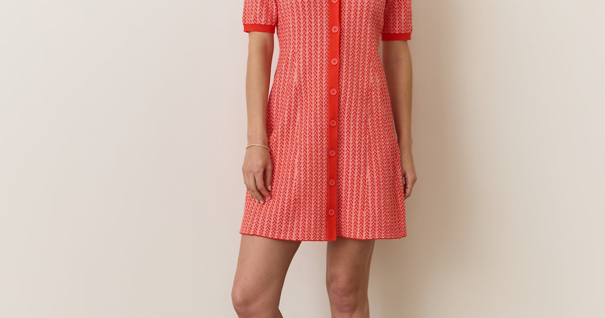 sachin and babi light blue dress Short Sleeve Jersey Polo Dress – DENNIS Uniform Liquidation Sale main image 0