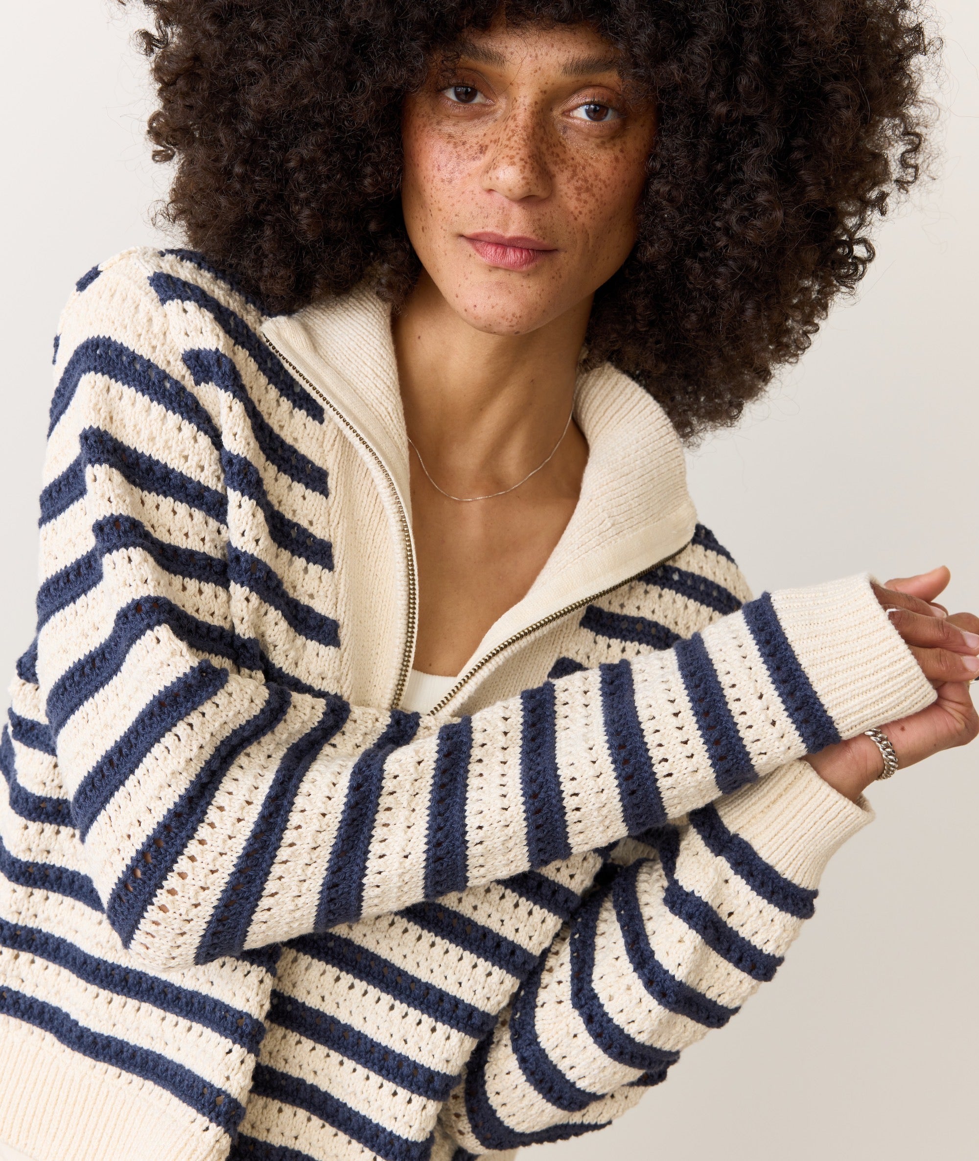 Montecito Quarter Zip Sweater