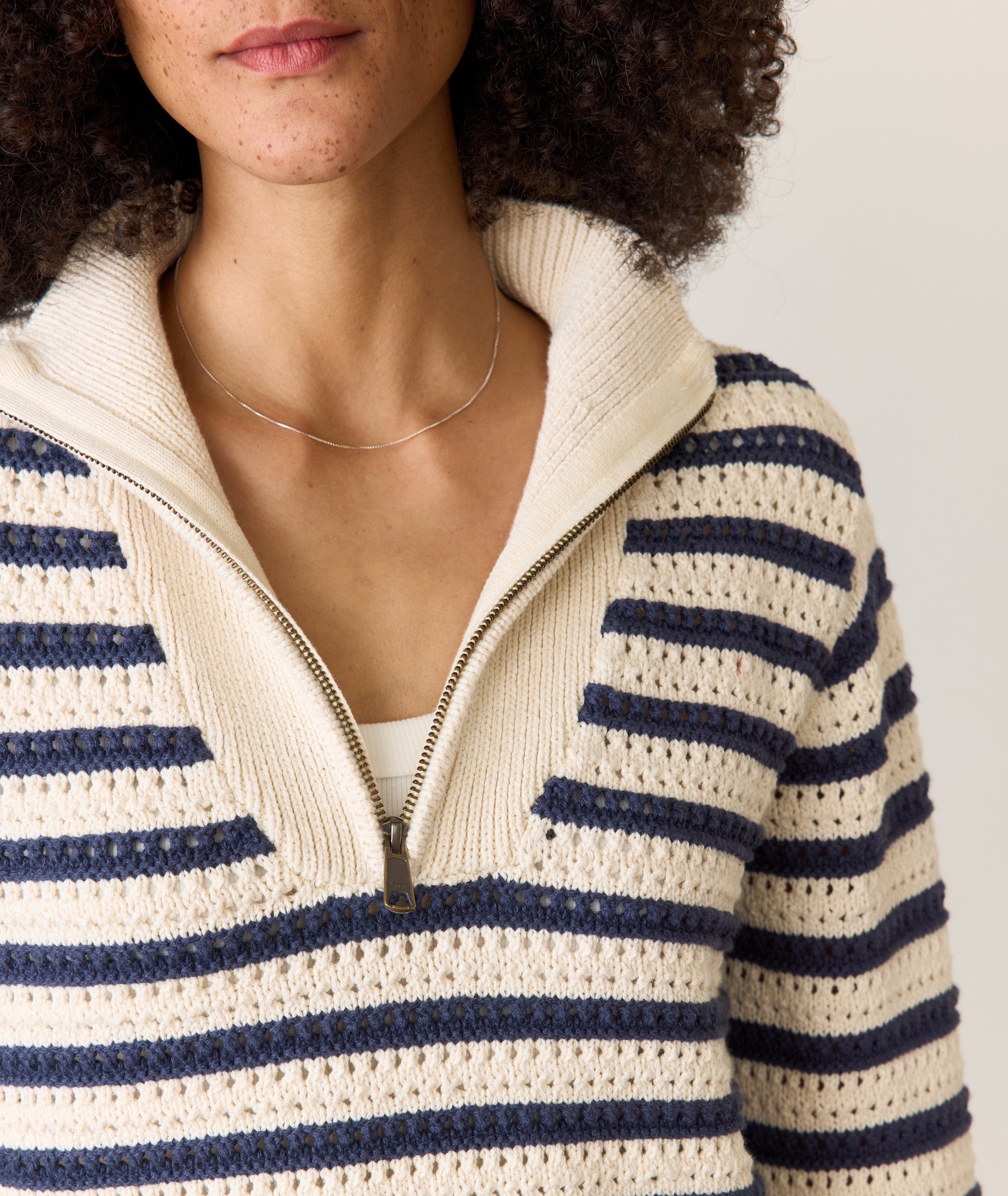 Montecito Quarter Zip Sweater
