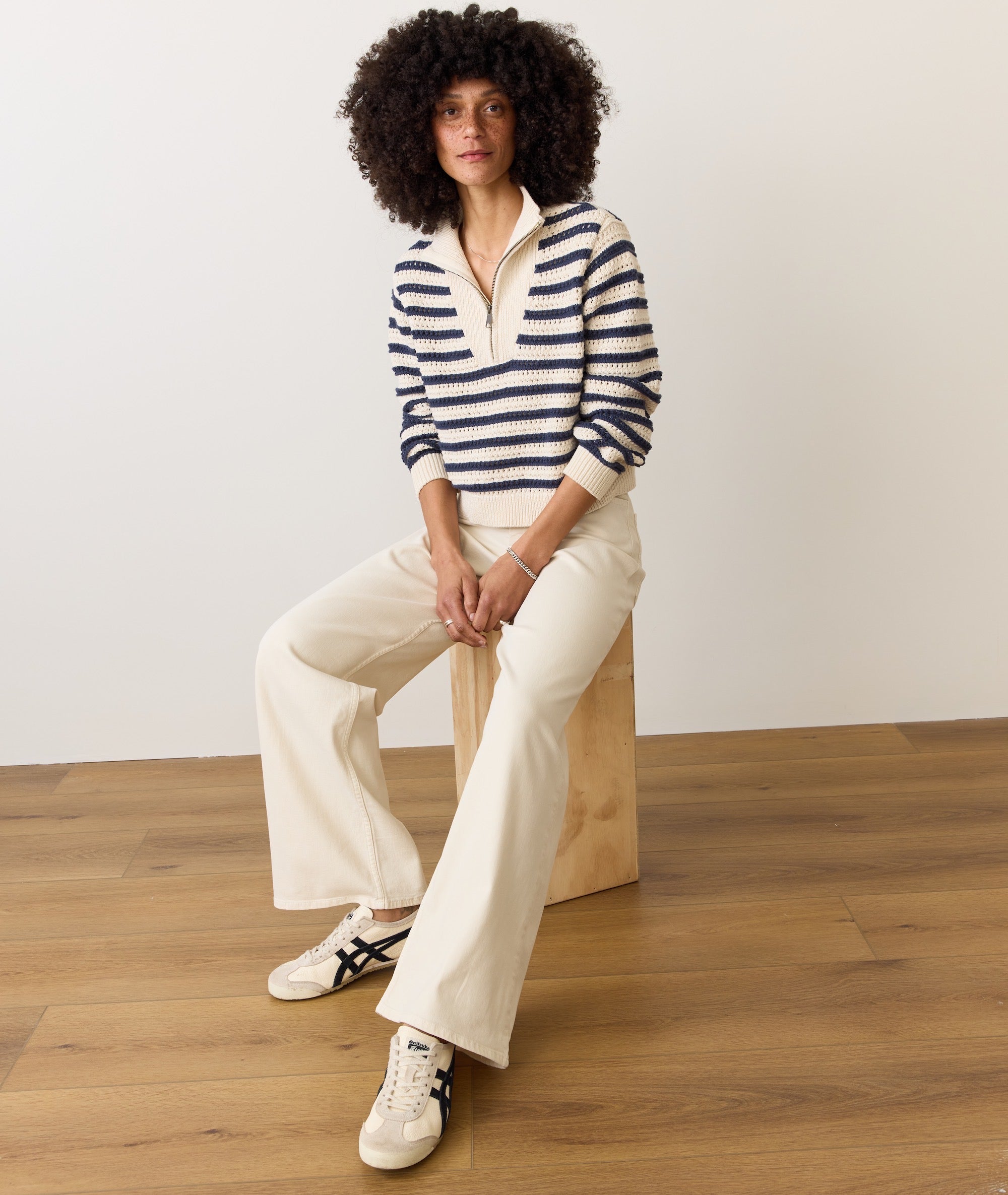 Montecito Quarter Zip Sweater