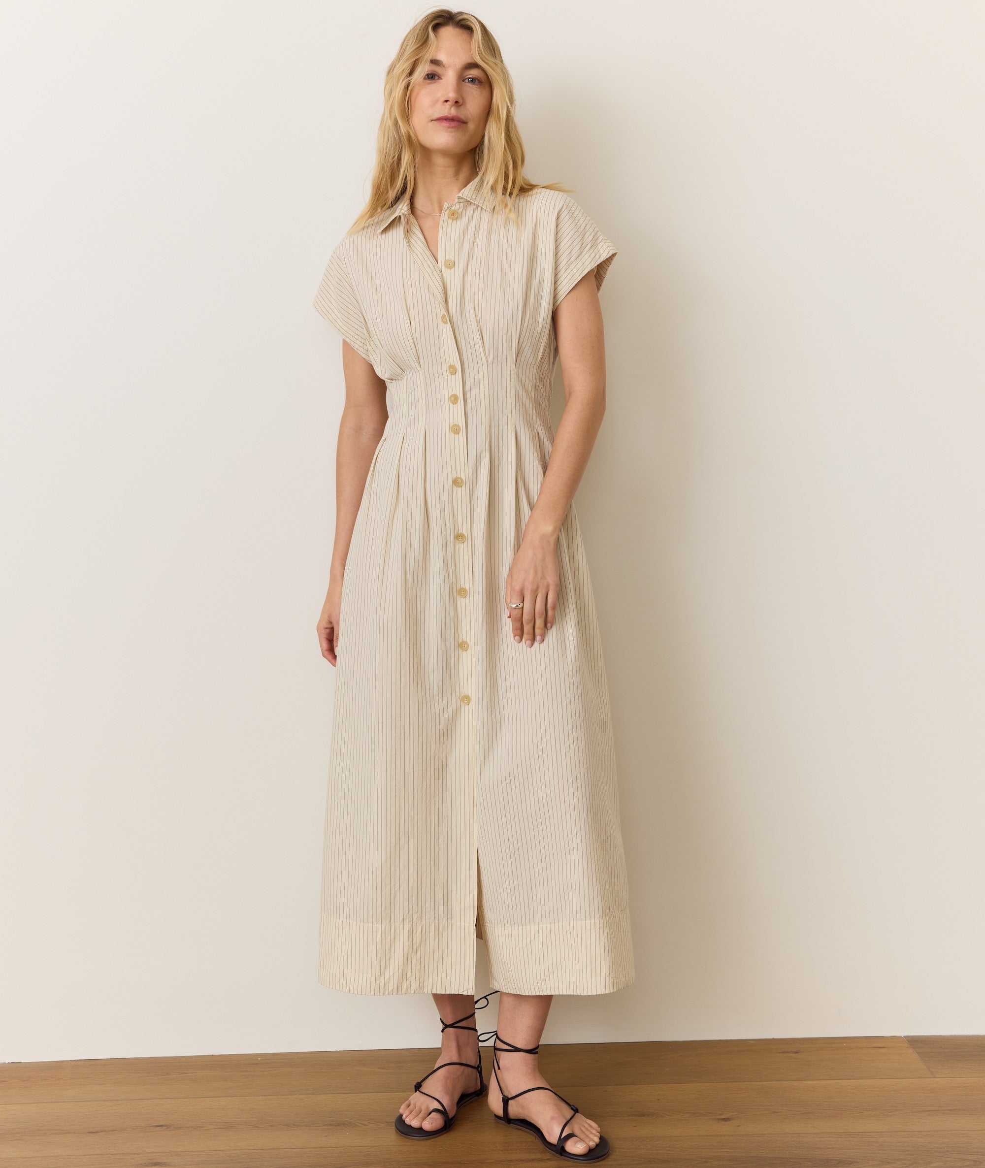 Arden Midi Shirt Dress
