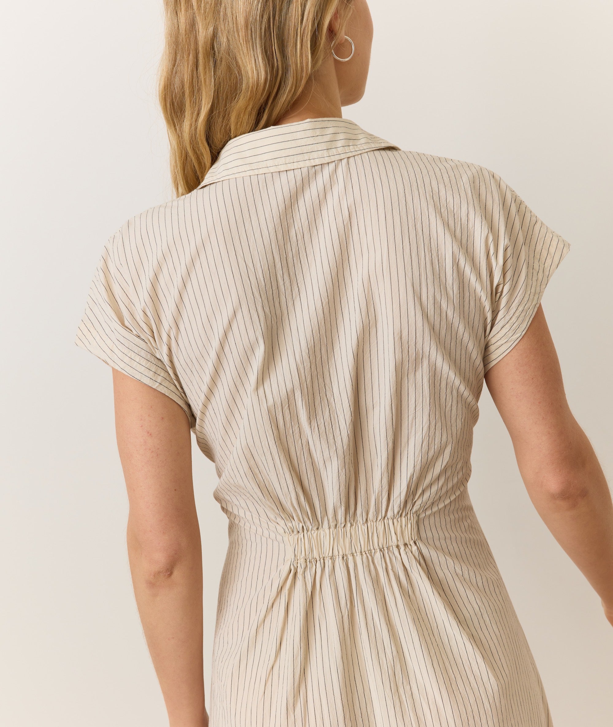 midi short shirt dress Arden Midi Shirt Dress – Marine Layer