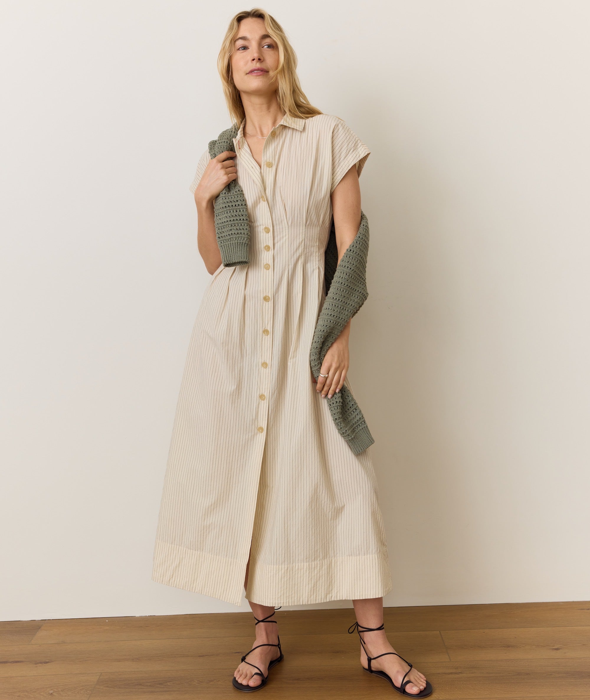 Arden Midi Shirt Dress Marine Layer Arden Midi Shirt Dress Marine Layer