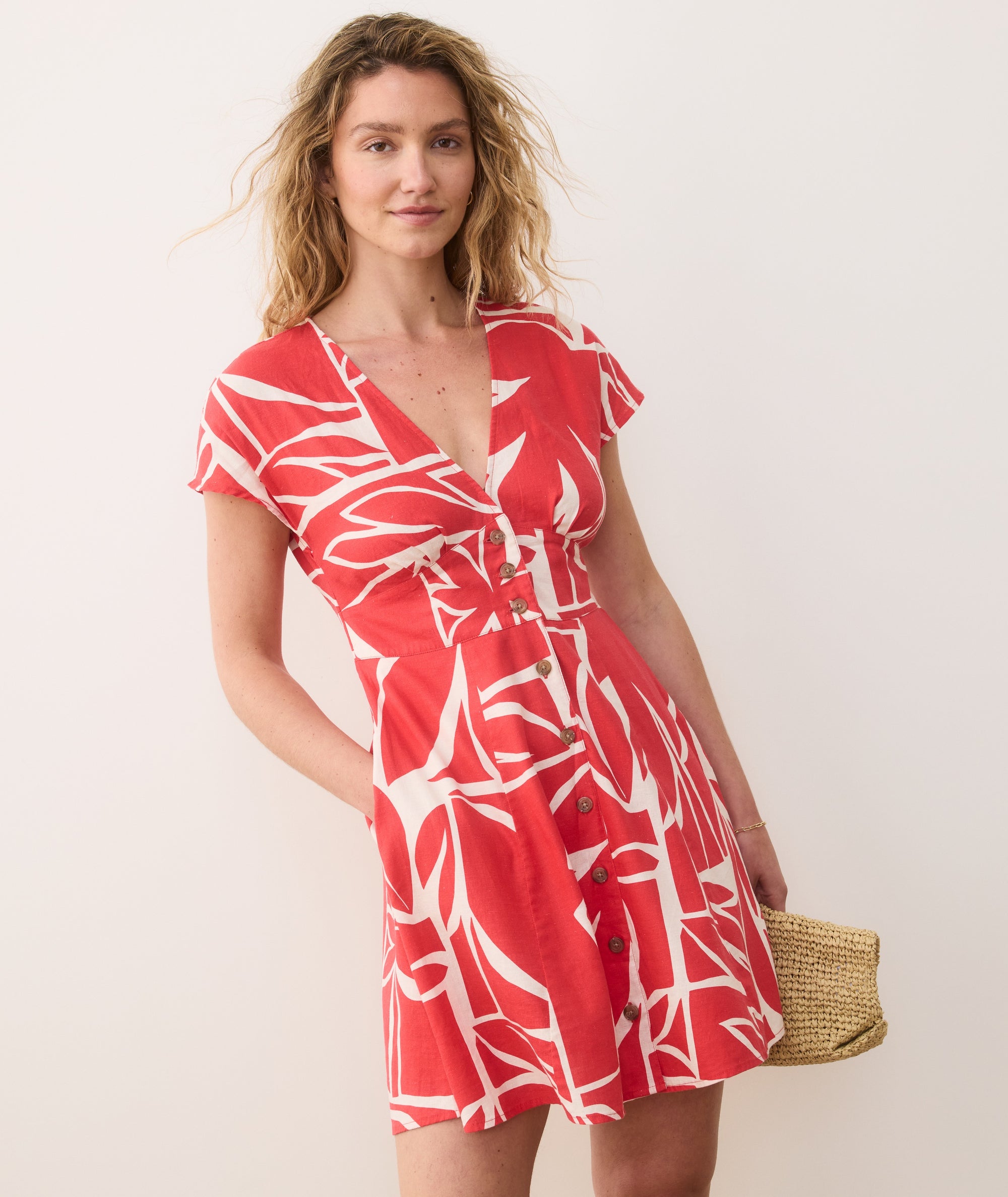 Marine Layer Camila Mini Dress | Bethesda Row