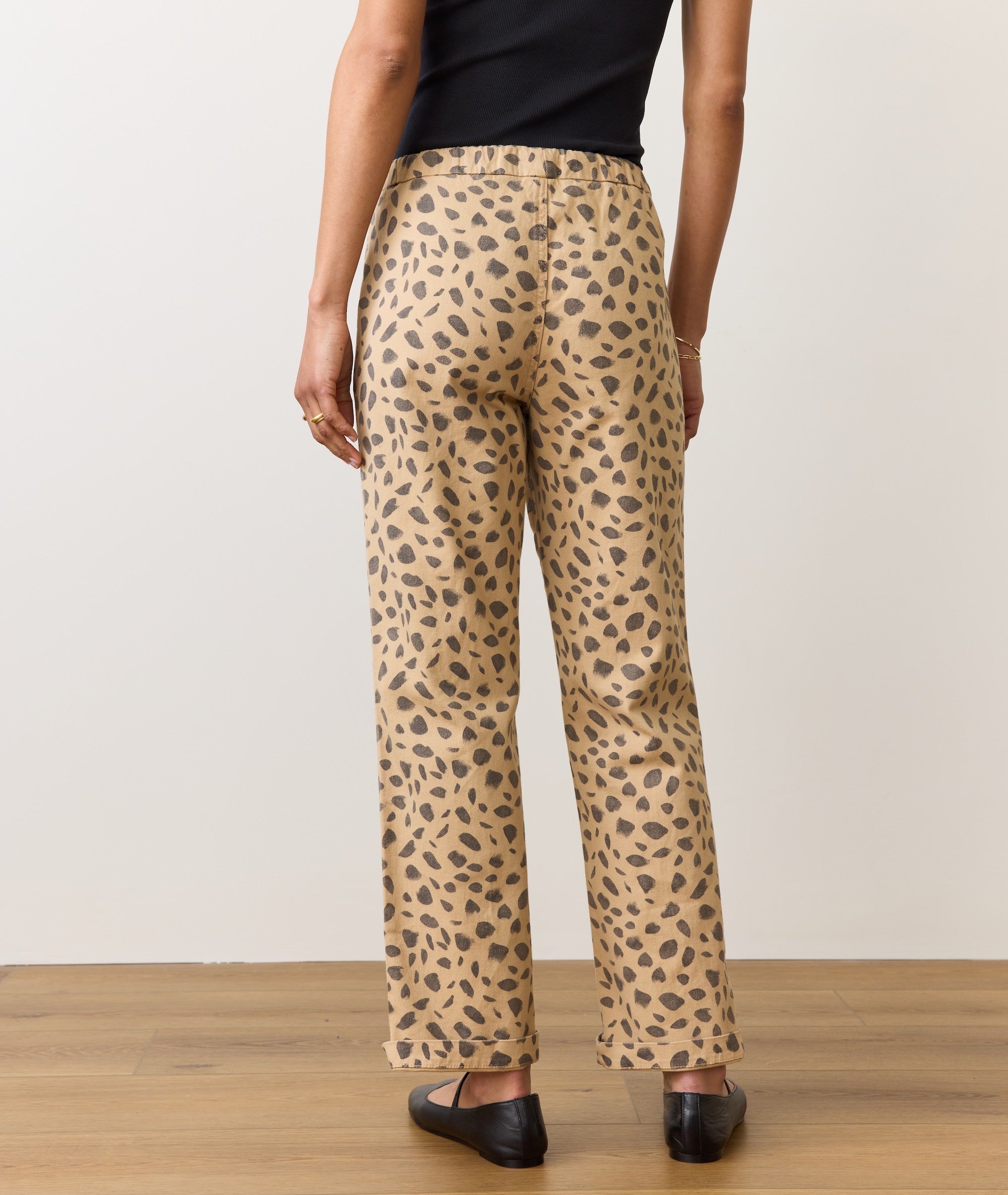 Denim Drawstring Pant