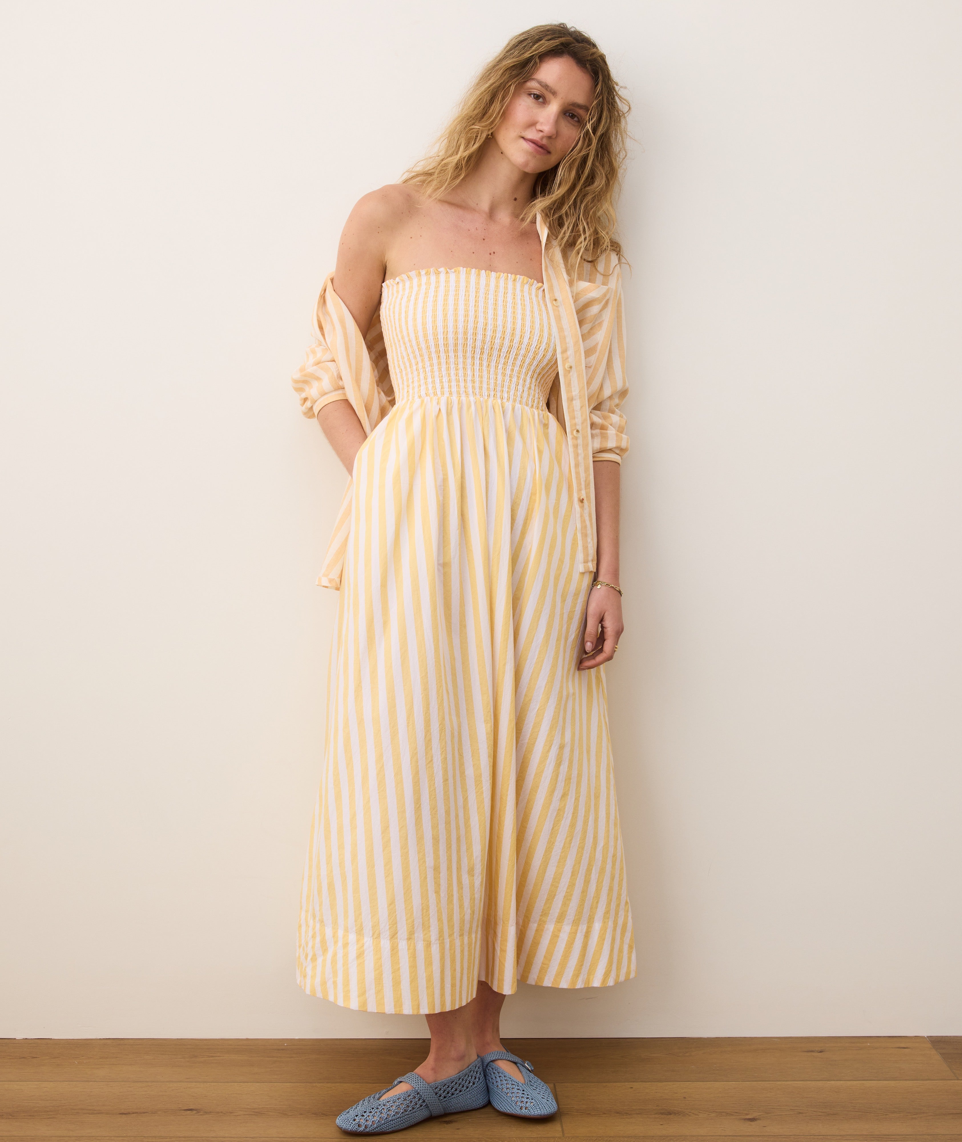 Sutton Strapless Maxi Dress Marine Layer Sutton Strapless Maxi Dress Marine Layer