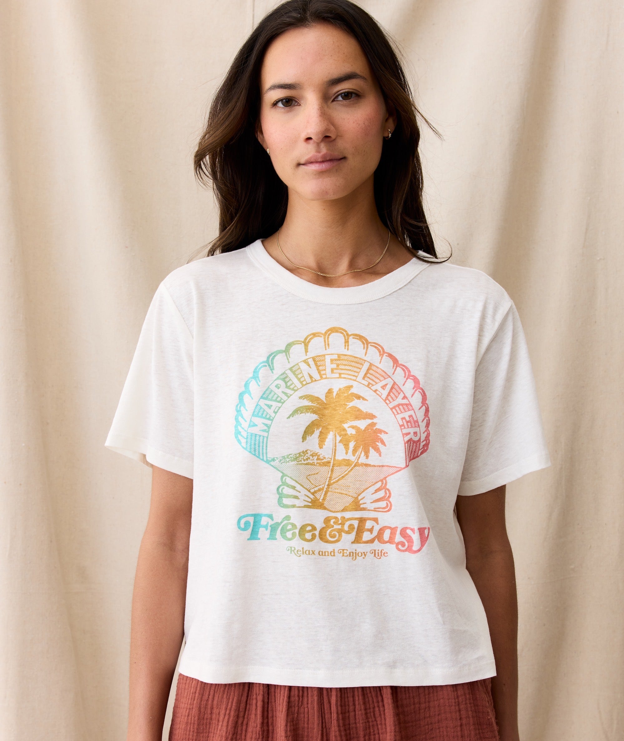 ML x Free & Easy Crop Graphic Tee