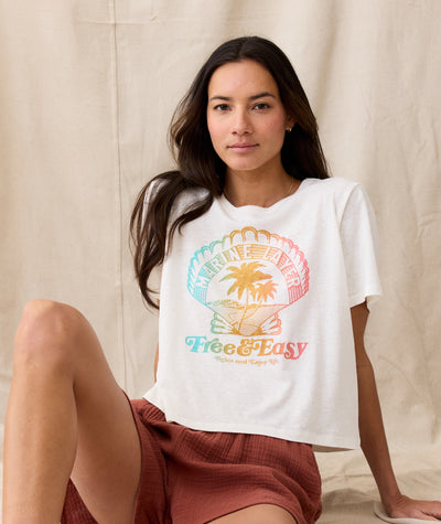 ML x Free & Easy Crop Graphic Tee