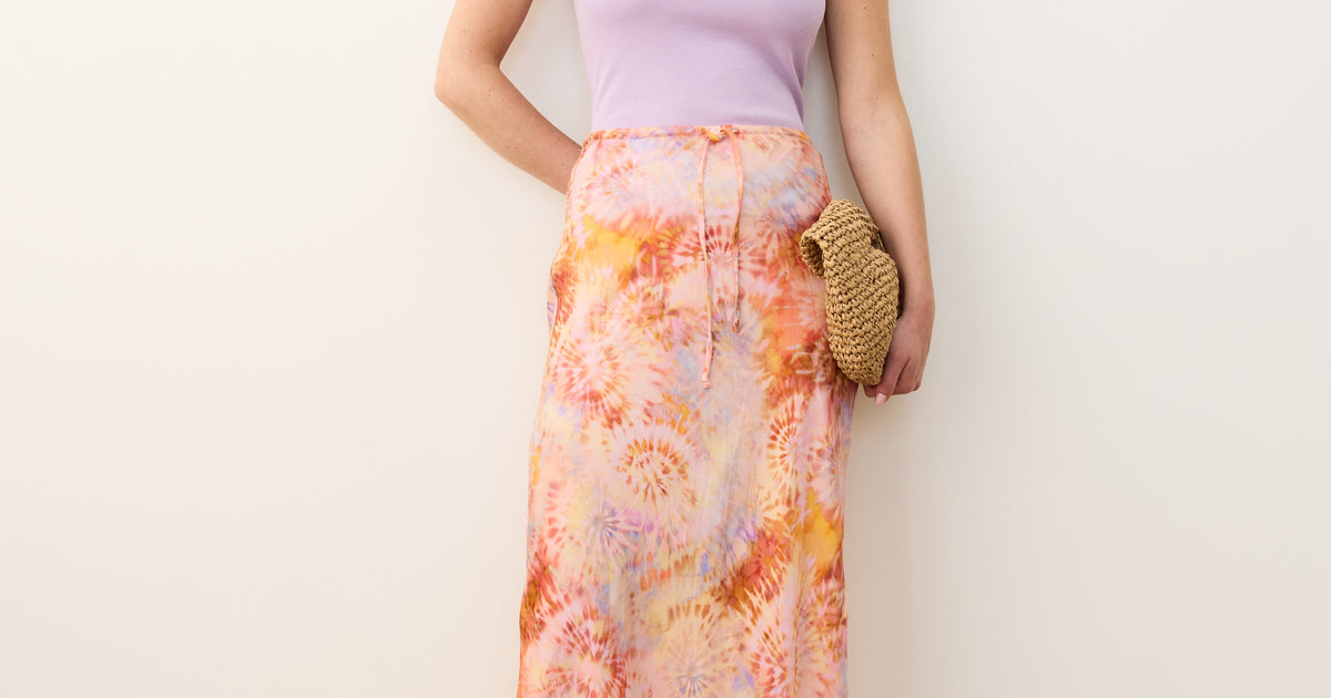 Ness Skirt Button Skirt Quilt Pattern Gabrielle Slip Maxi Skirt