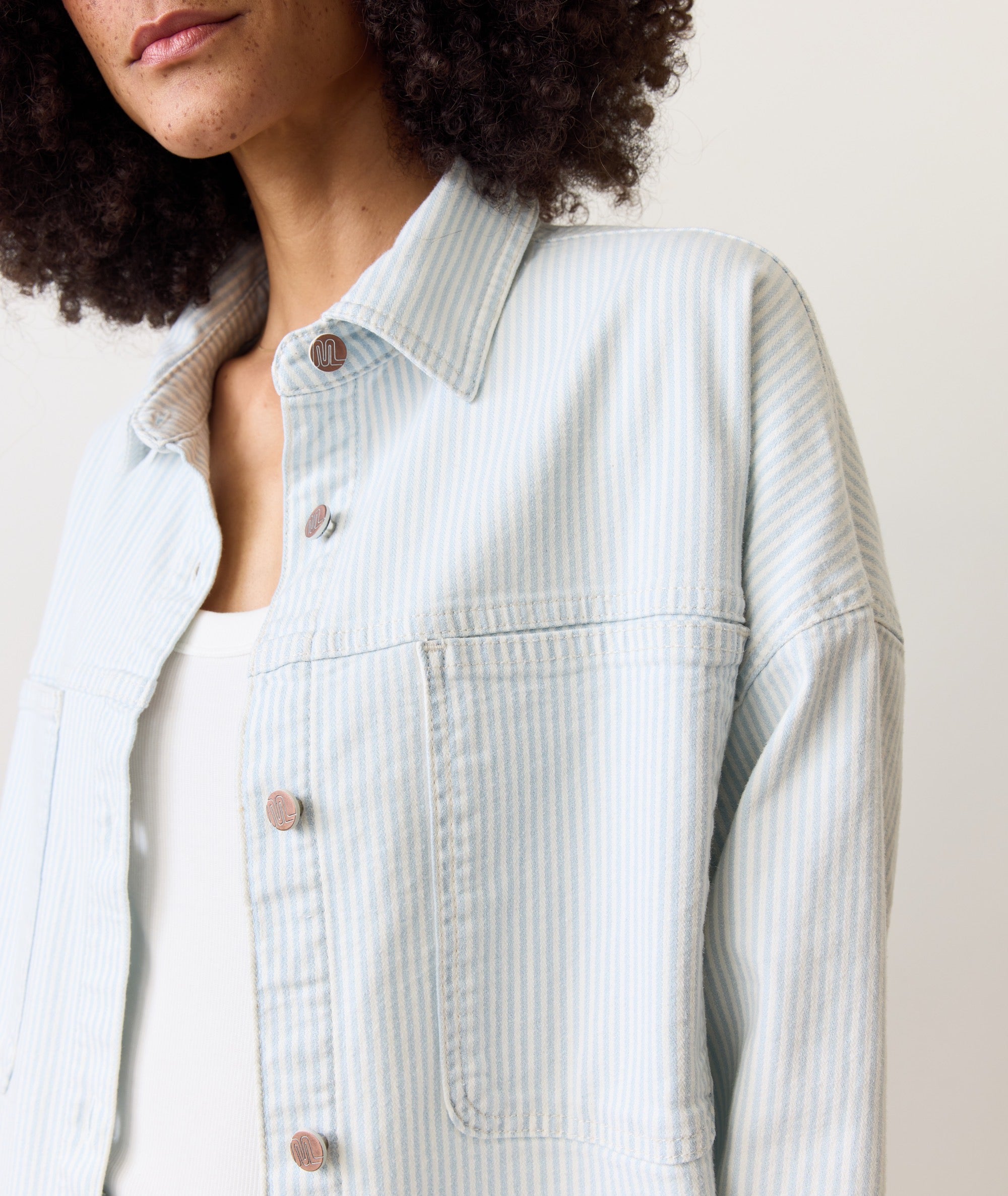 Molly Oversized Denim Shirt Jacket