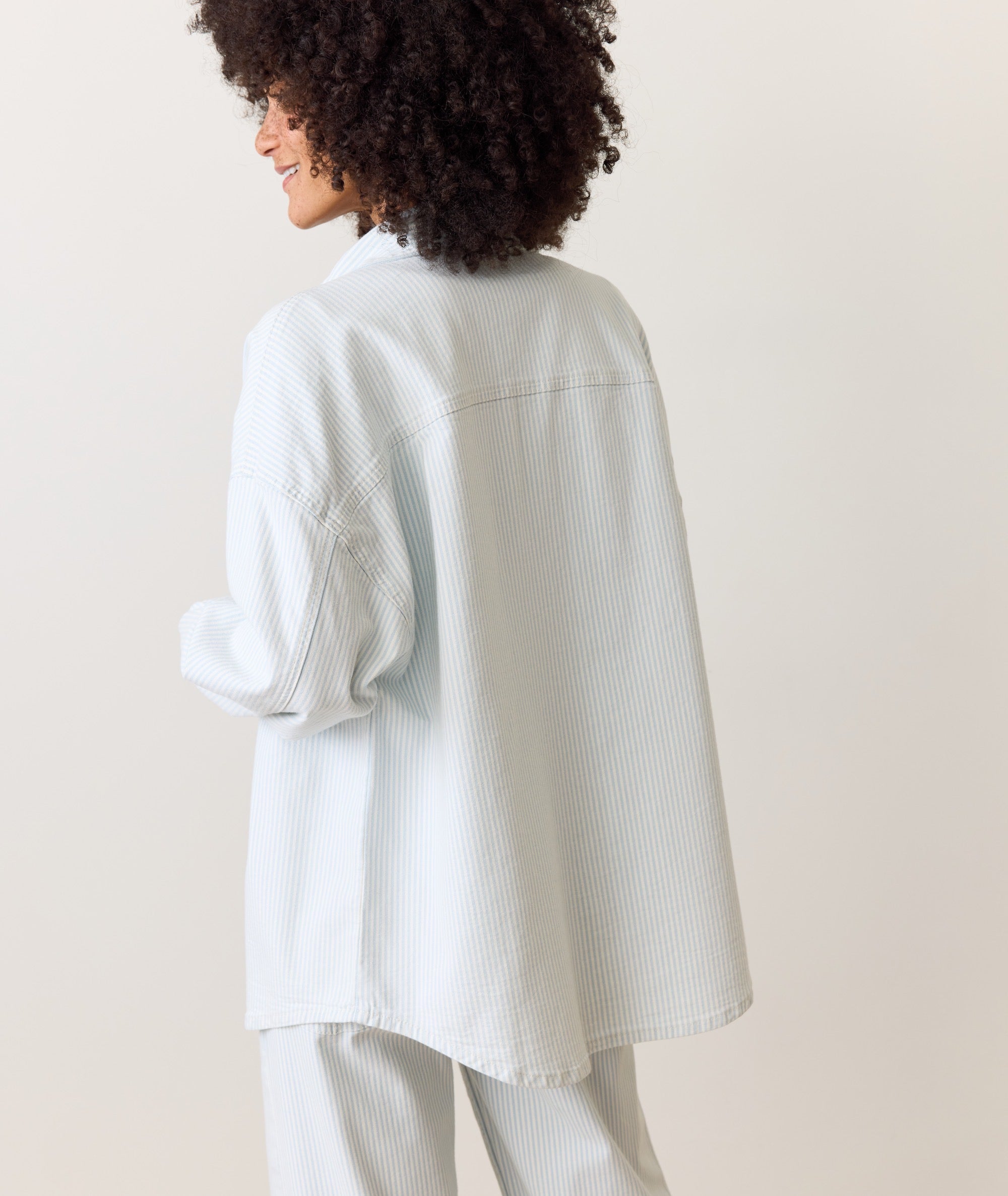 Molly Oversized Denim Shirt Jacket