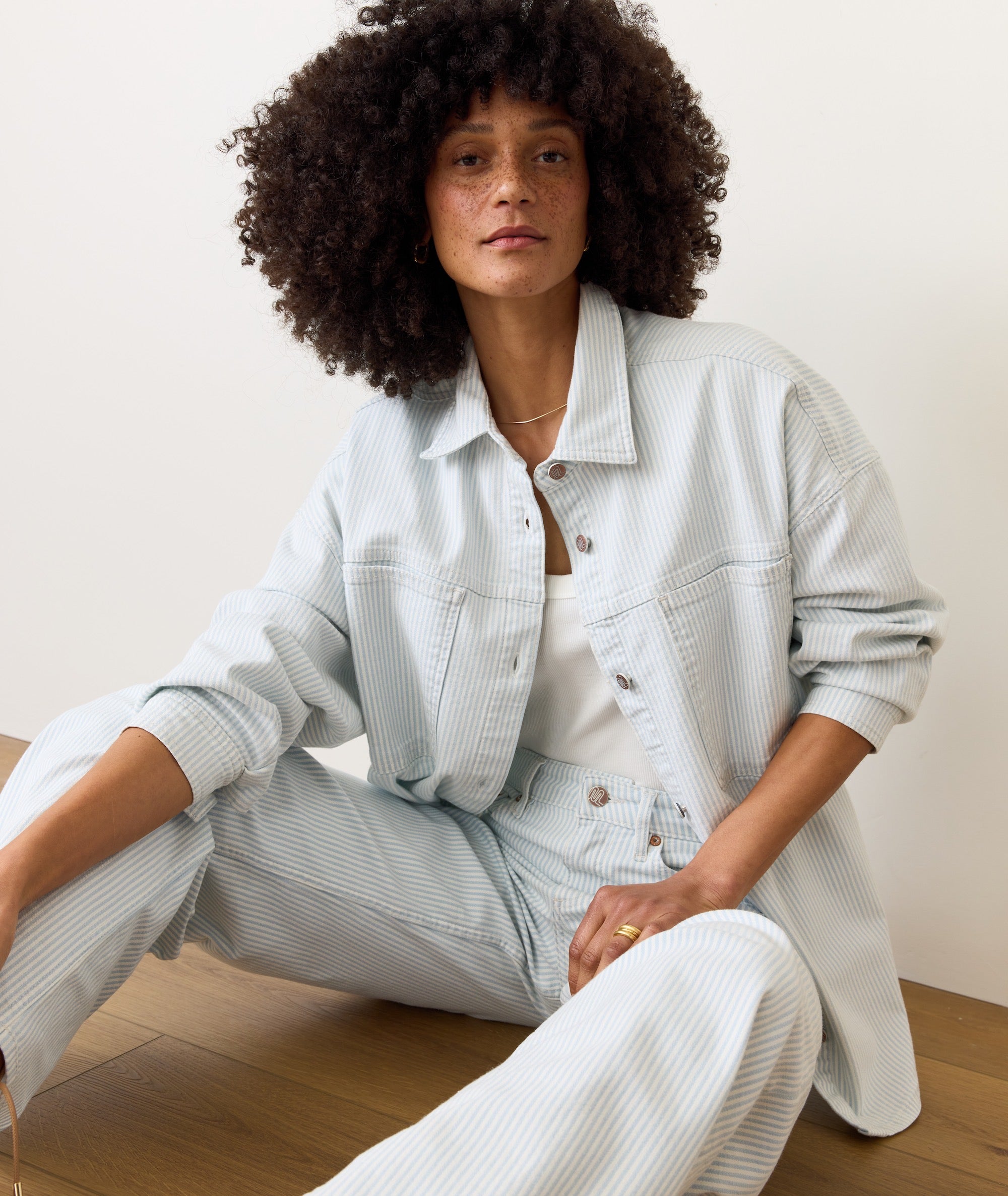 Molly Oversized Denim Shirt Jacket