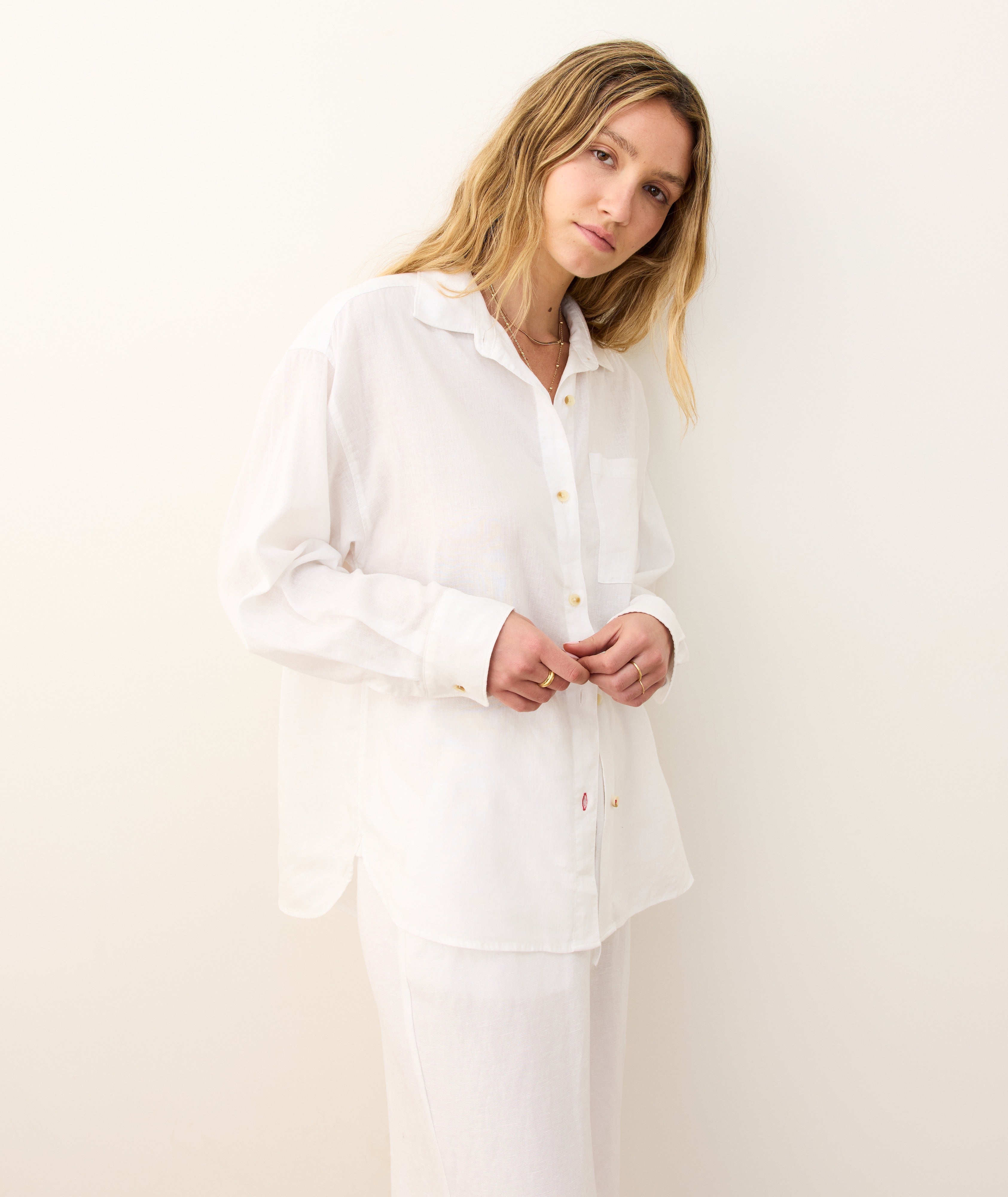 Gracey Oversized Linen Shirt