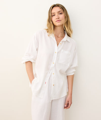 Gracey Oversized Linen Shirt