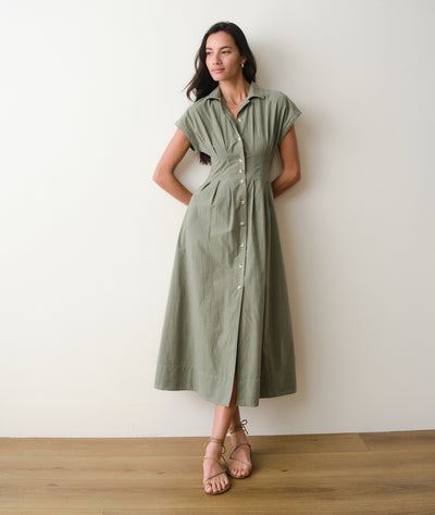 Arden Midi Shirt Dress