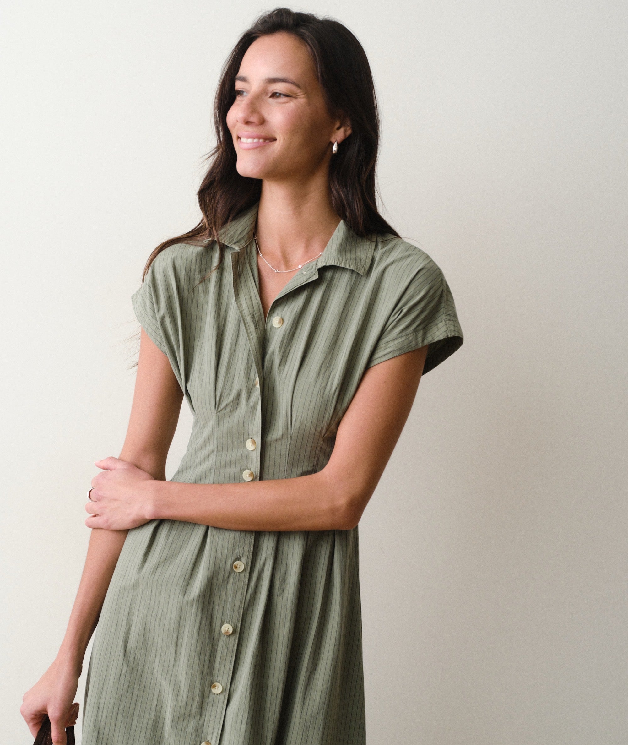 Arden Midi Shirt Dress